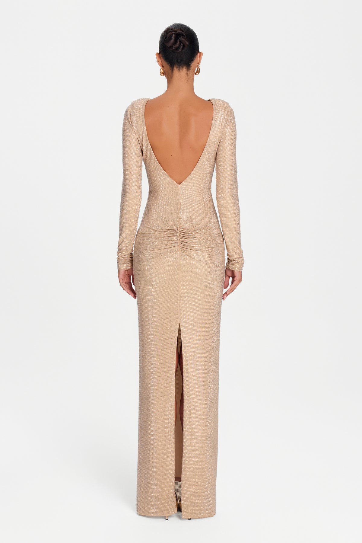 GEORGIA GOLD KLEID