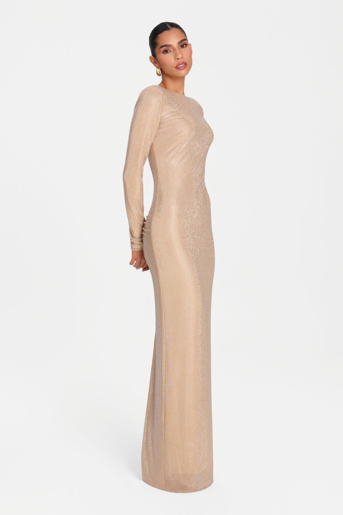GEORGIA GOLD KLEID
