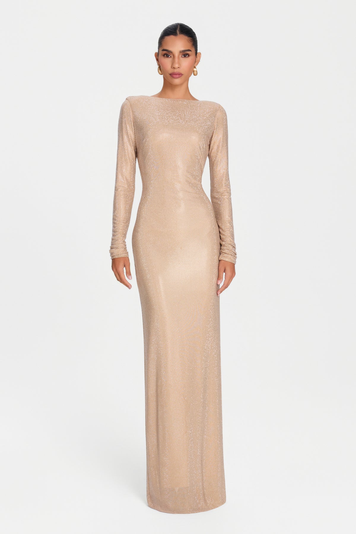 GEORGIA GOLD KLEID