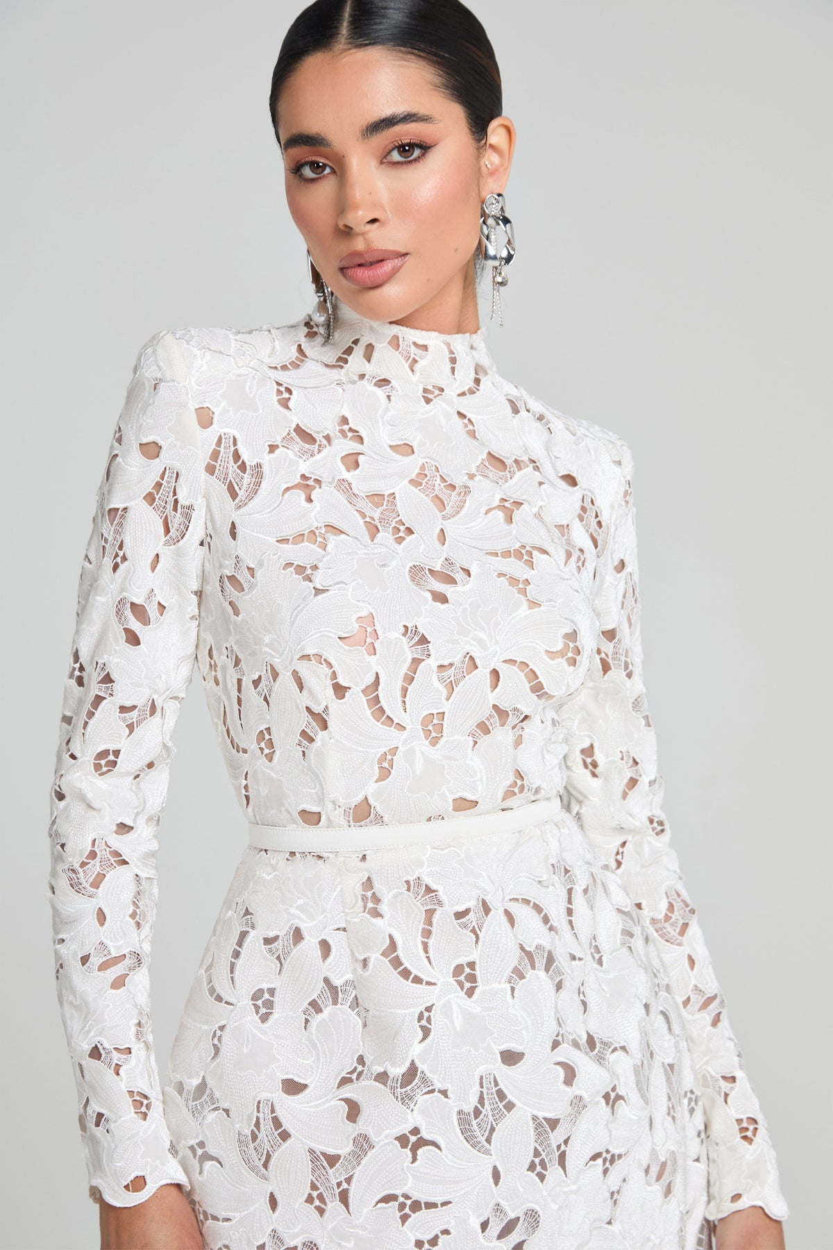 NADINE MERABI Dresses Lydia White Dress