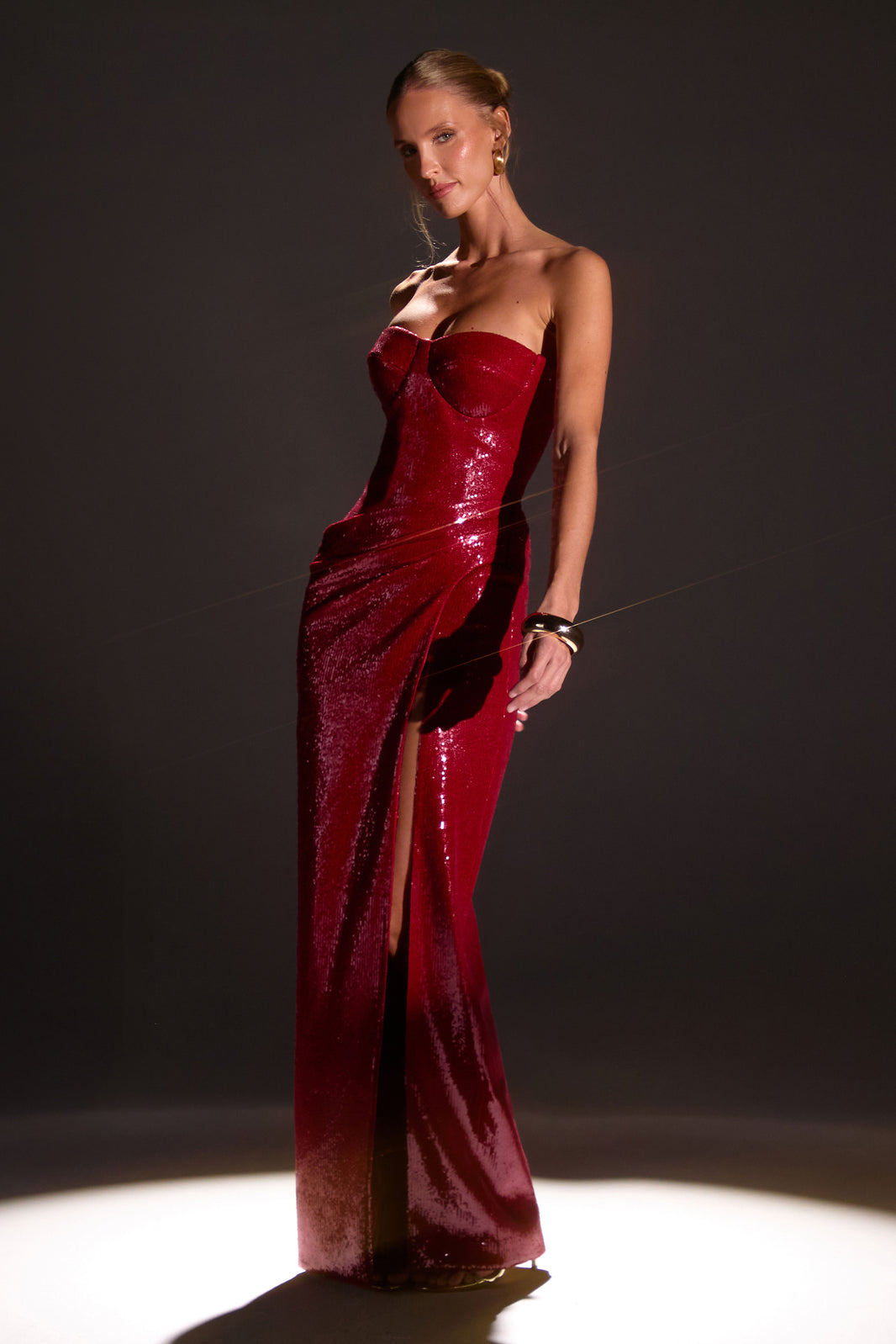 Serena Red Dress
