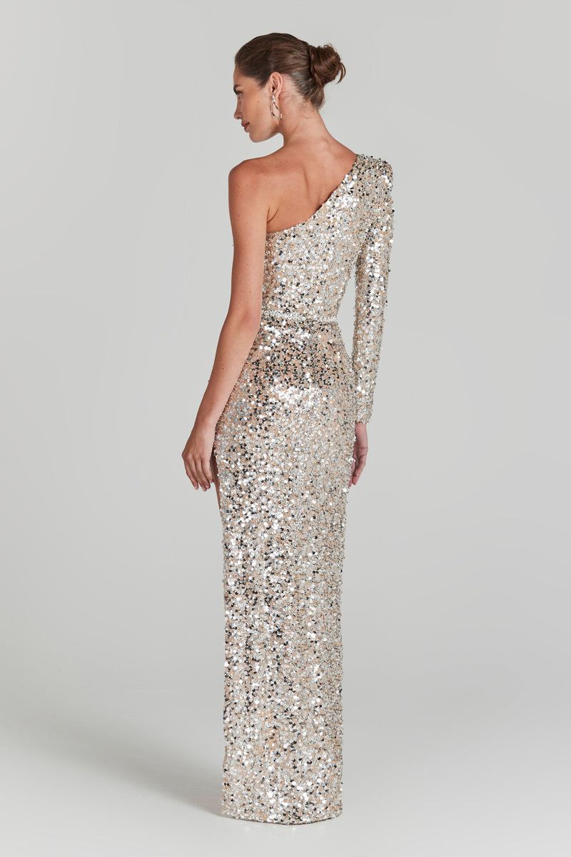 Adriana Metallic Dress