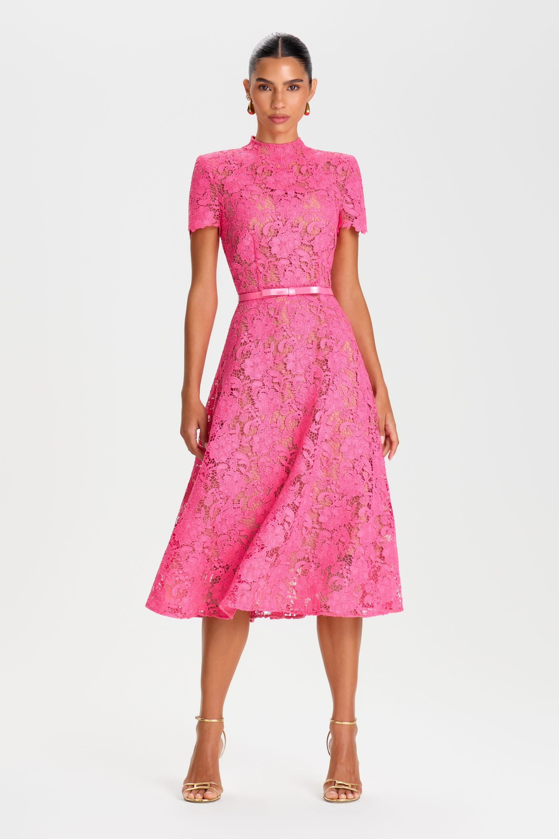 MIDI Dresses KATE PINK DRESS