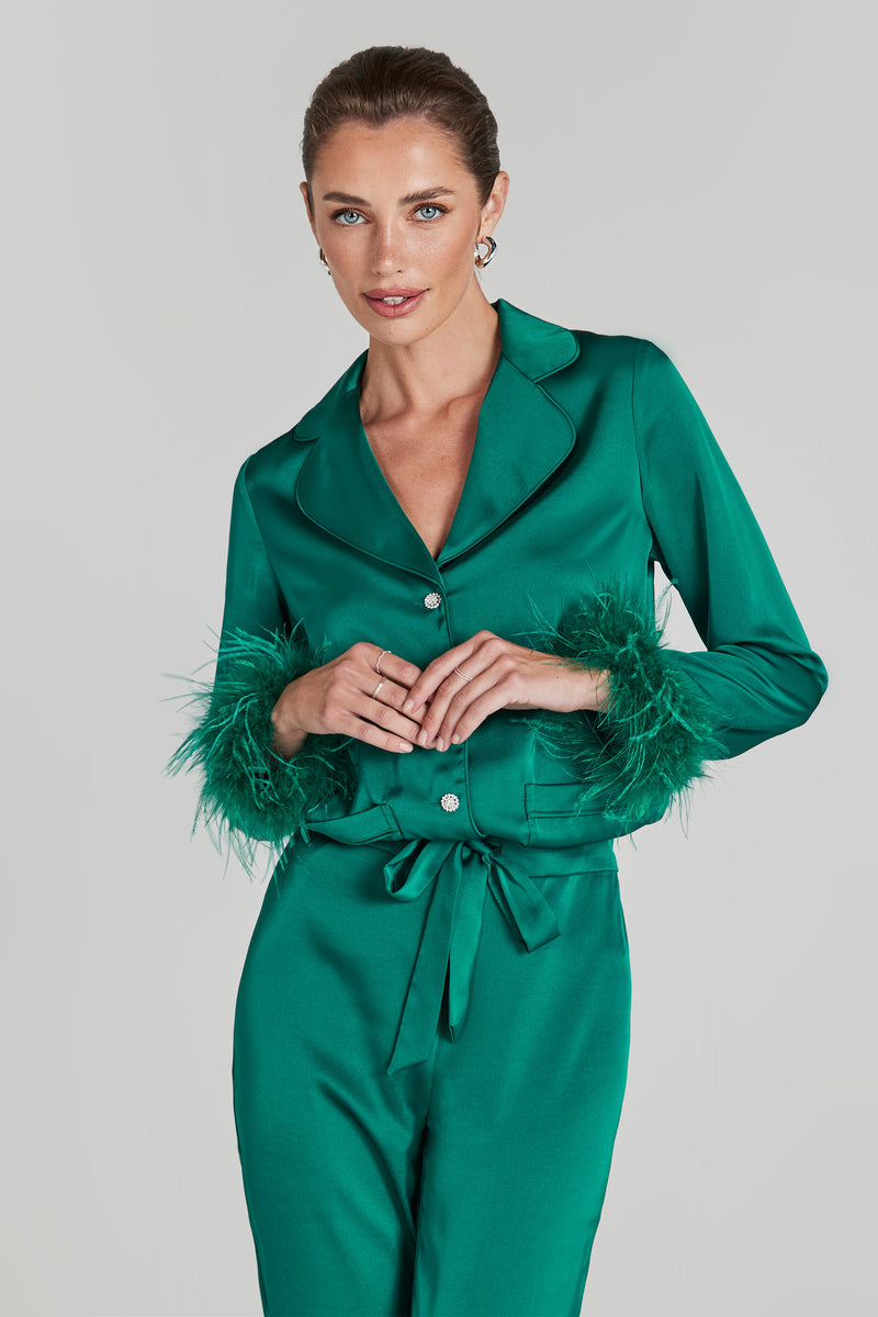 Darcie Emerald Green Pyjamas