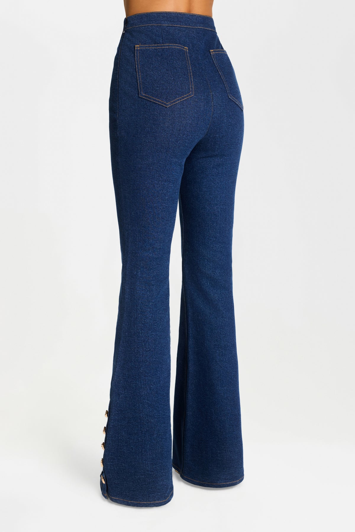 Kendra Dark Denim Trousers