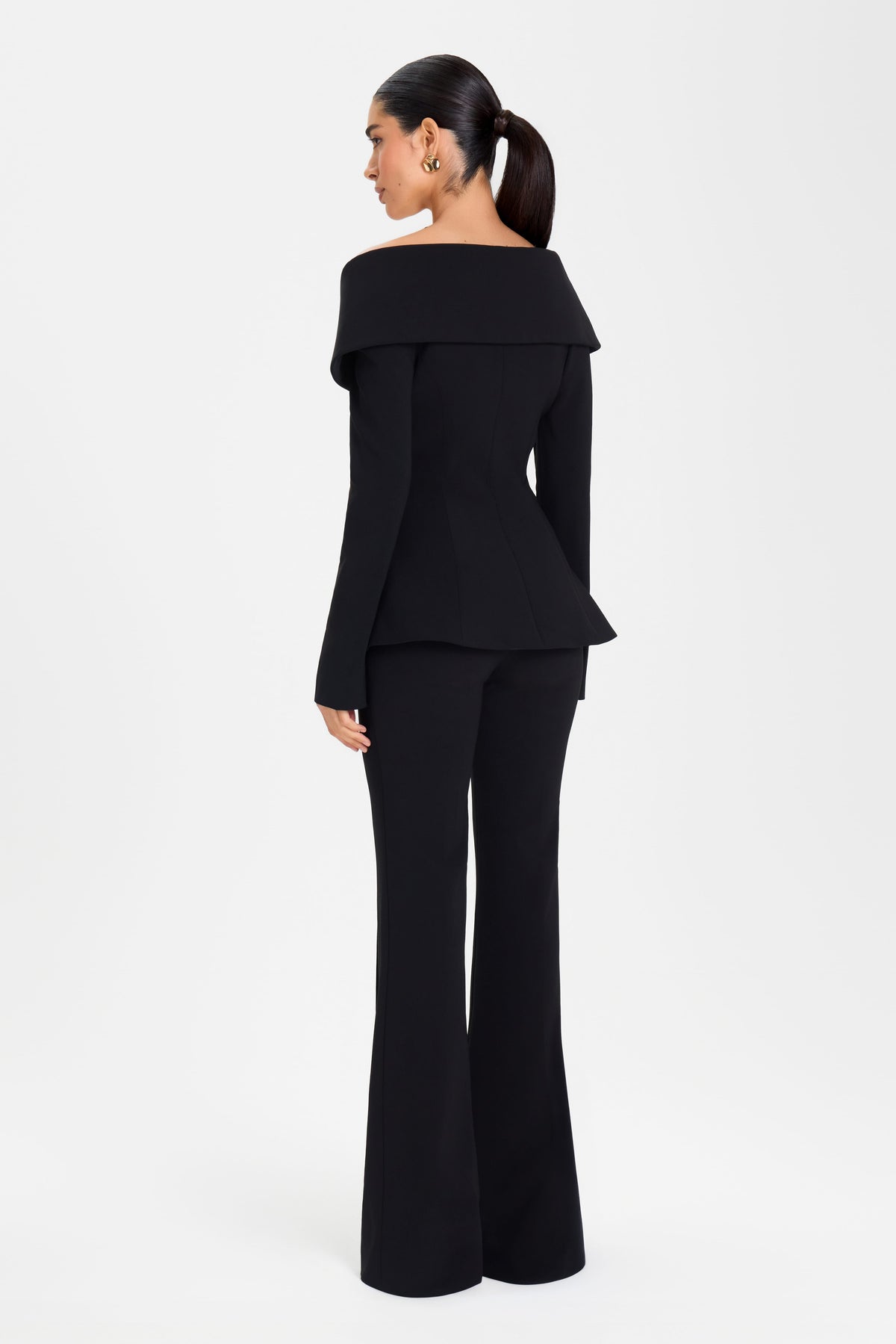 TOP Tops Abigail Black Top