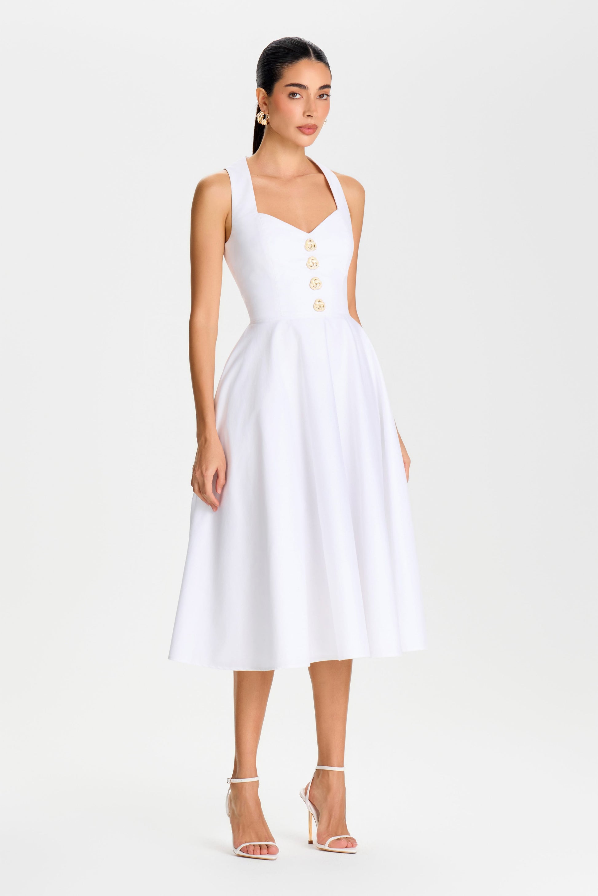 MIDI Dresses Annabelle White Dress