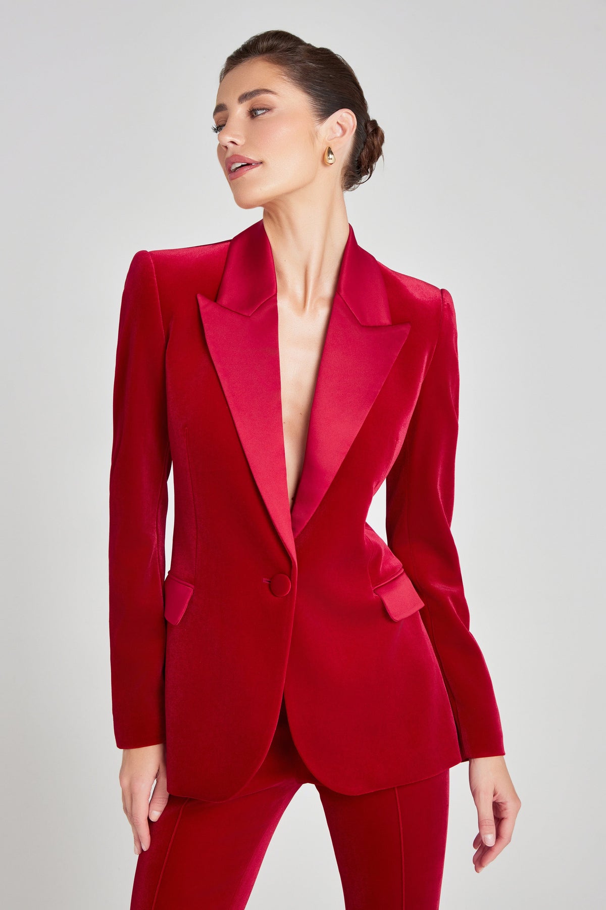 NADINE MERABI Blazer Beatrice Red Blazer