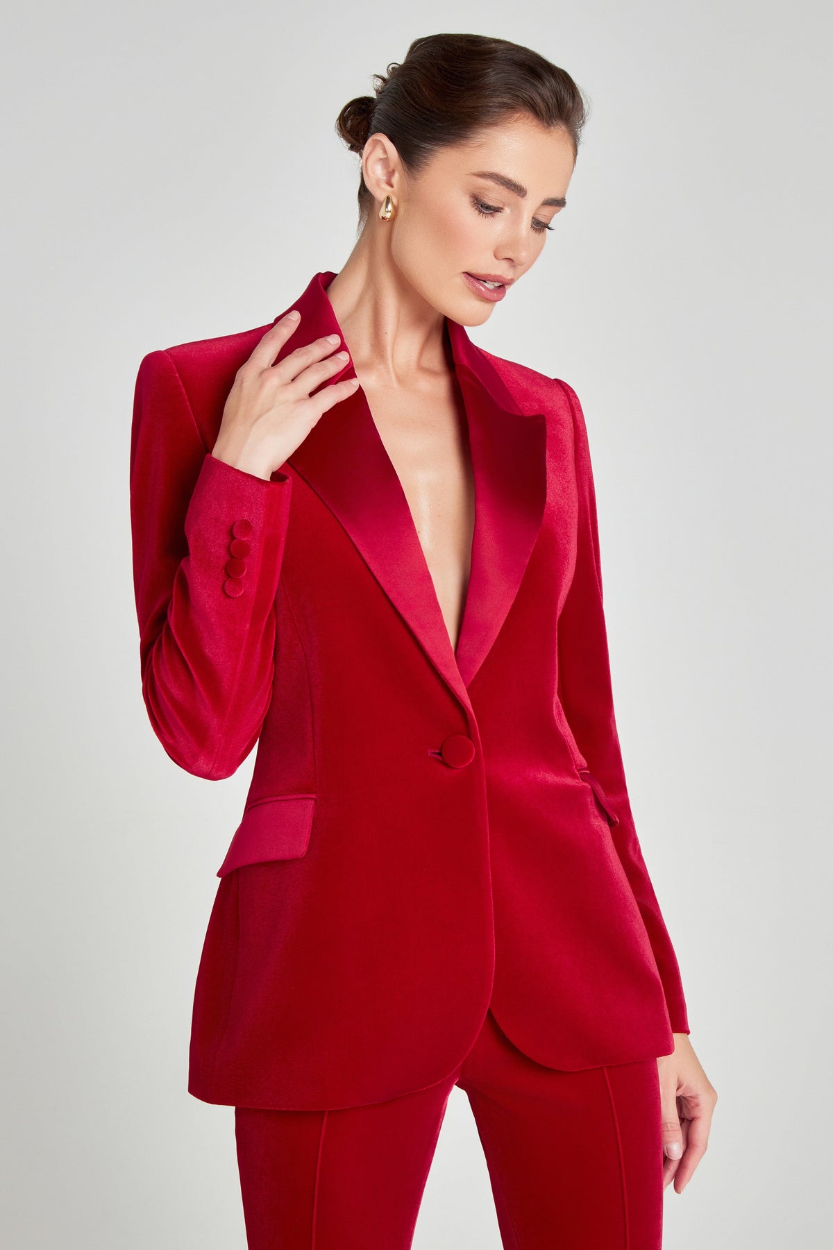 NADINE MERABI Blazer Beatrice Red Blazer