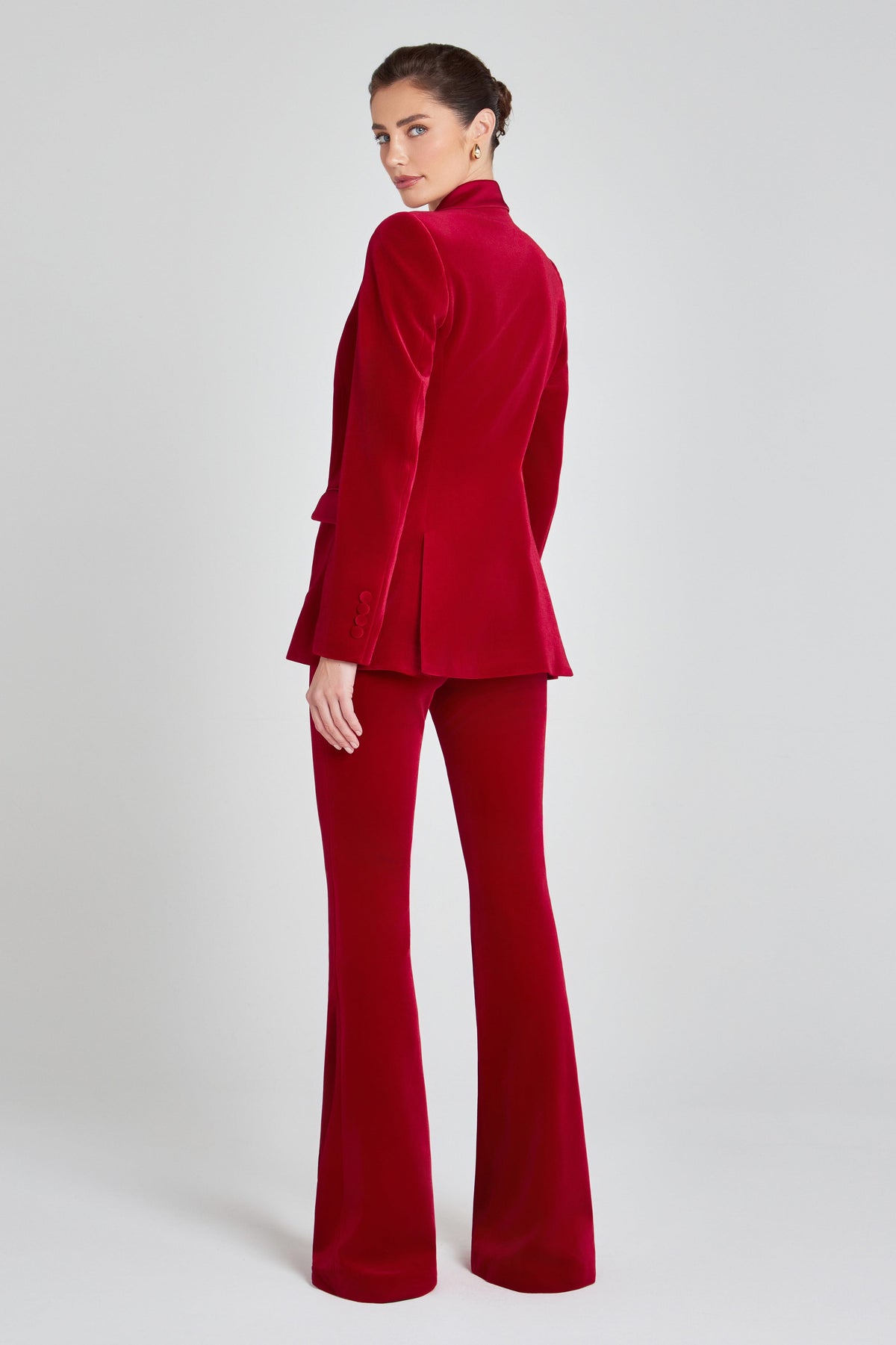 NADINE MERABI Trousers Beatrice Red Trousers