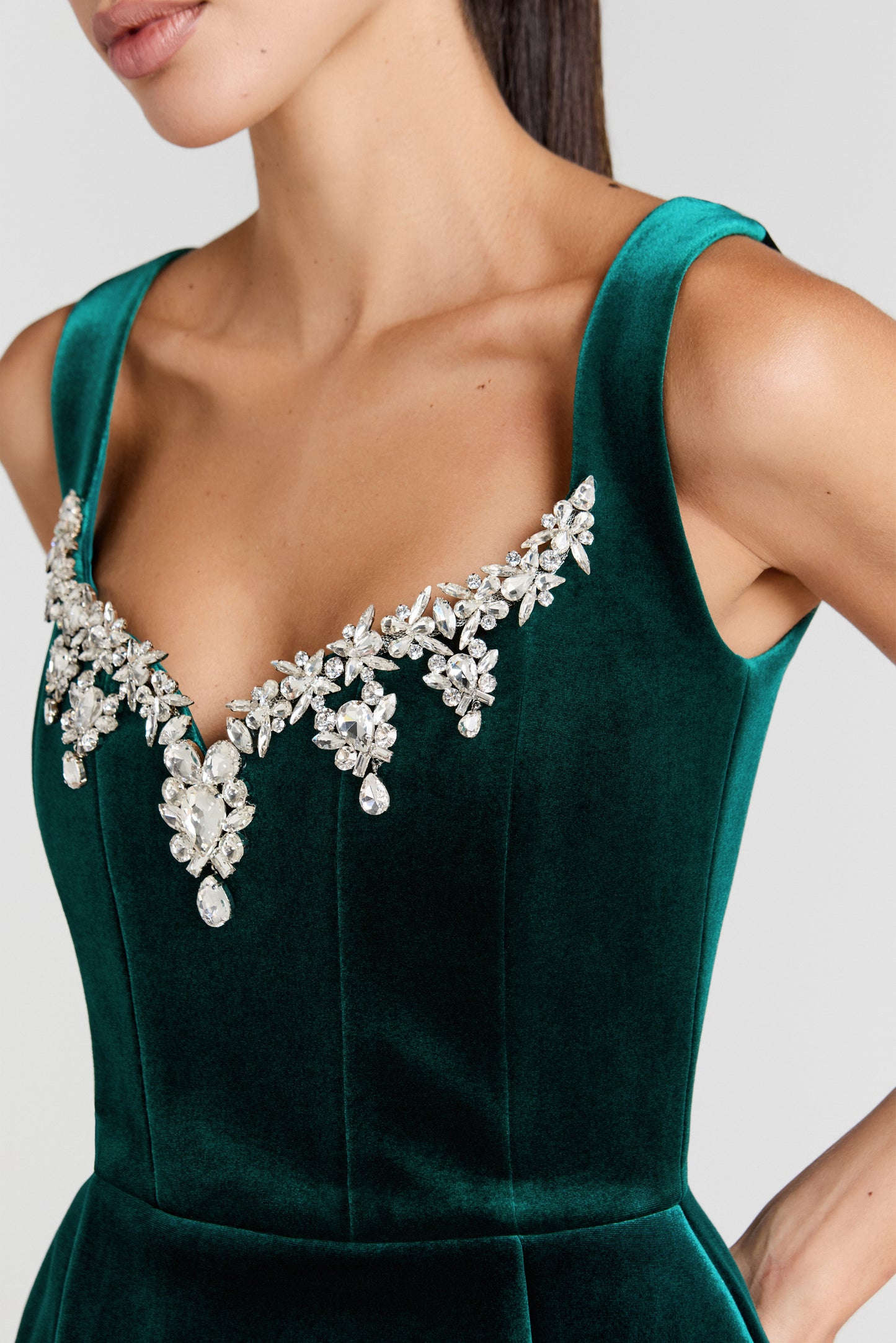 Blair Grünes Kleid