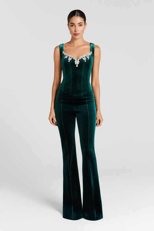NADINE MERABI Trousers Beatrice Green Trousers