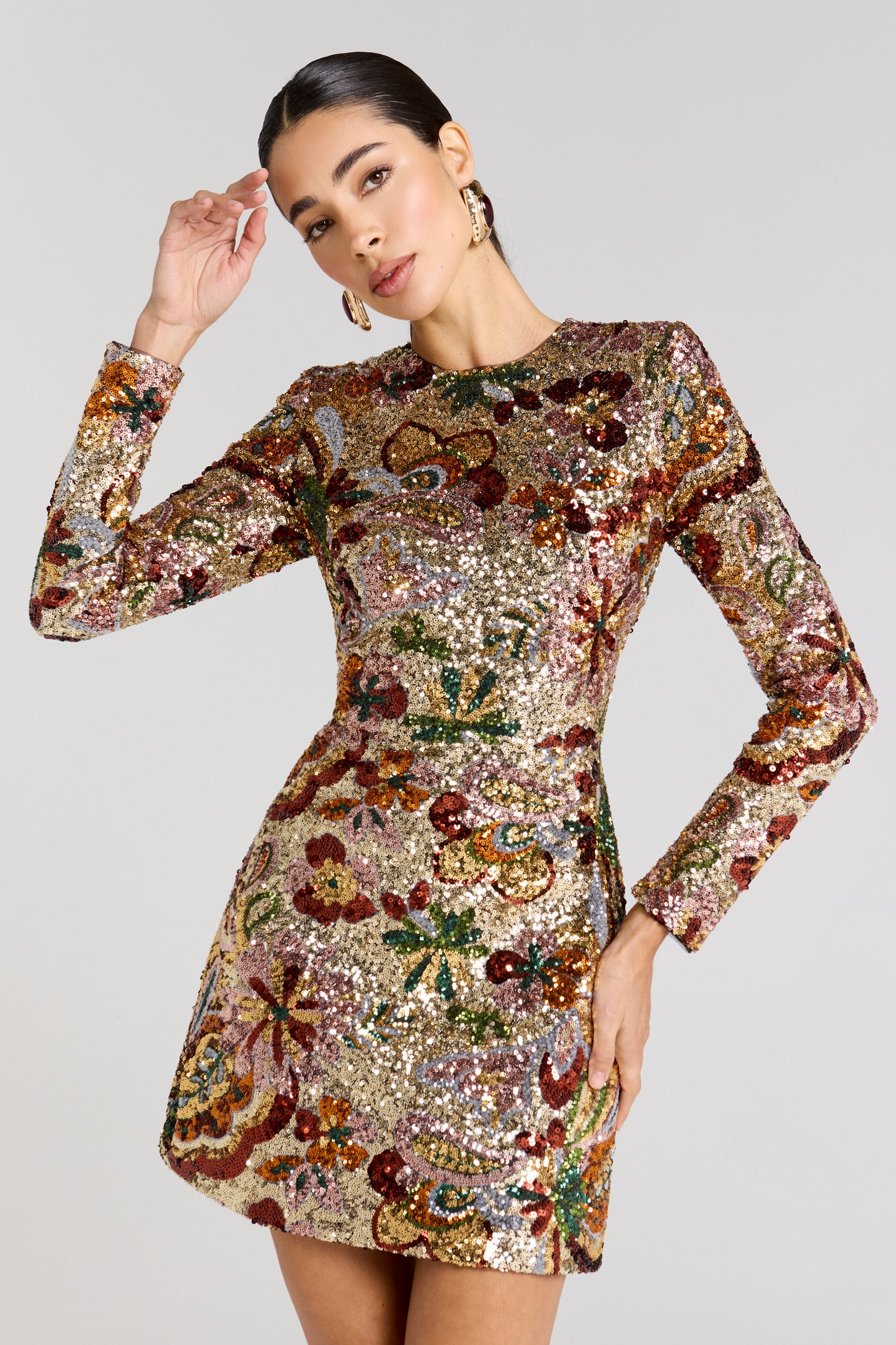 Camille Gold Dress