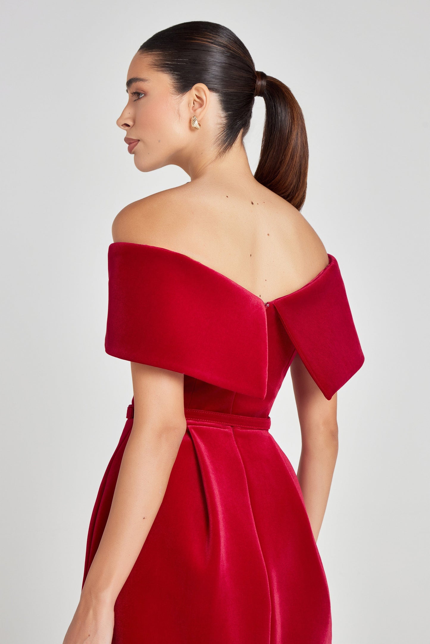 Robe rouge Carmen