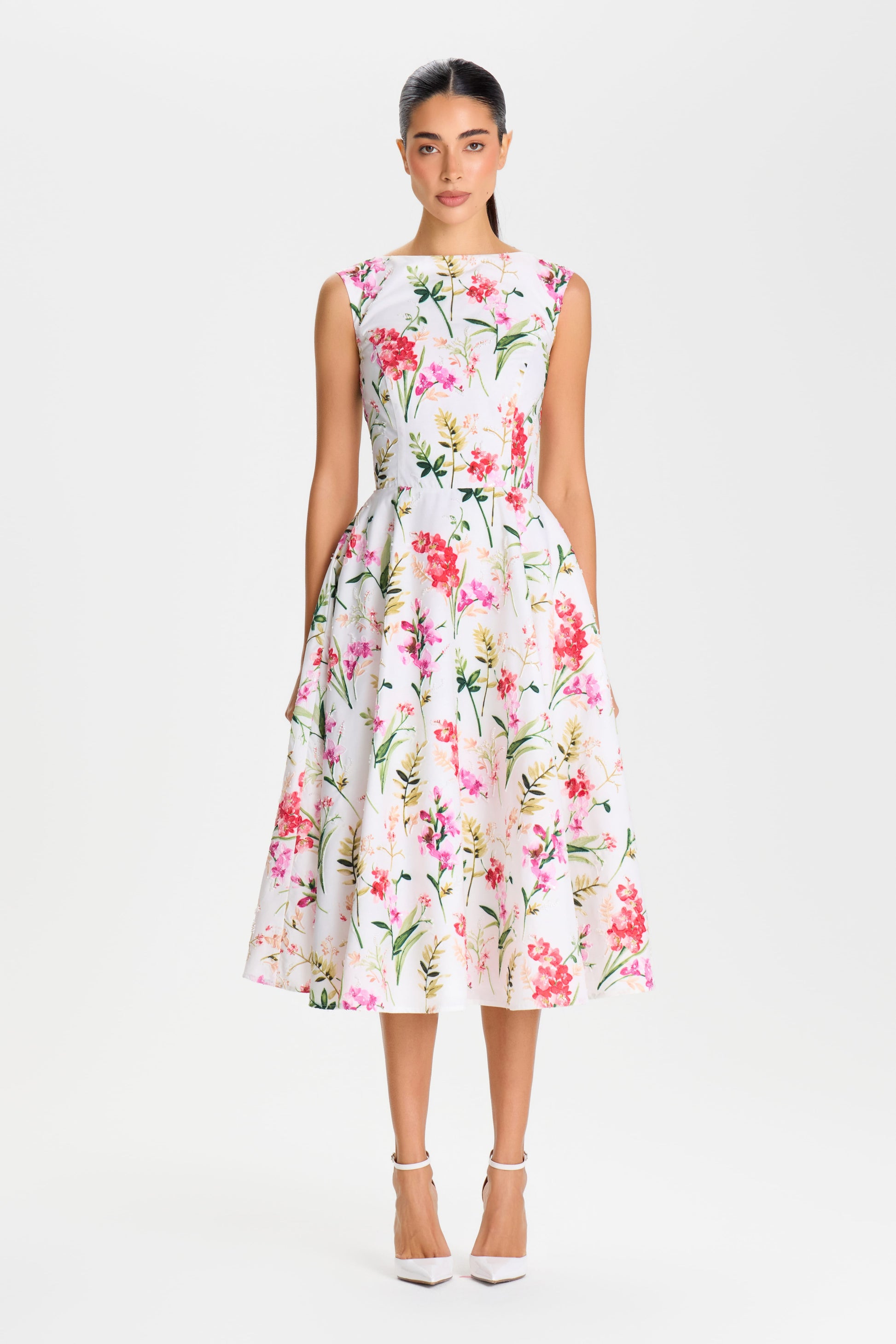 MIDI Dresses CASSIE FLORAL DRESS