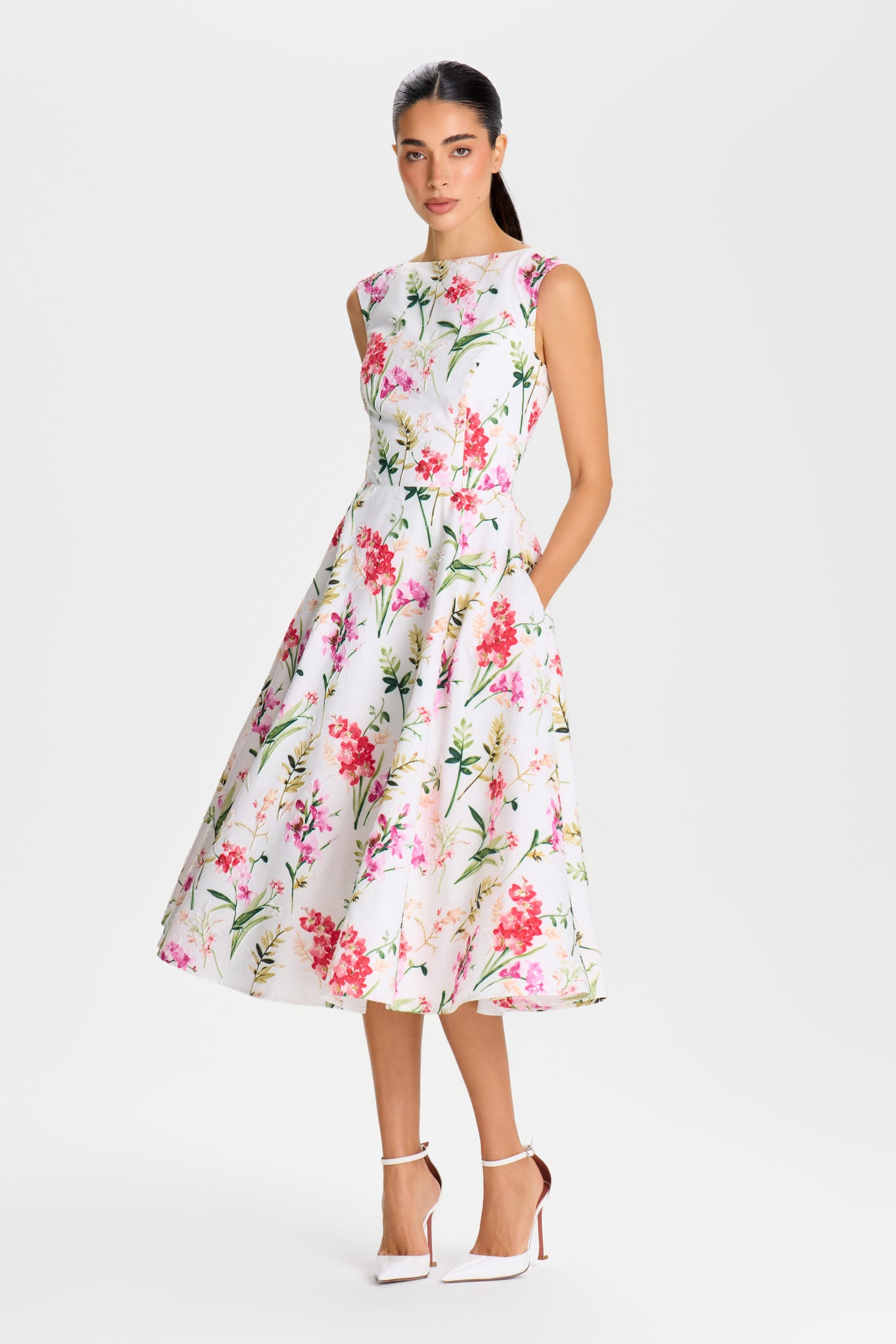 MIDI Dresses CASSIE FLORAL DRESS