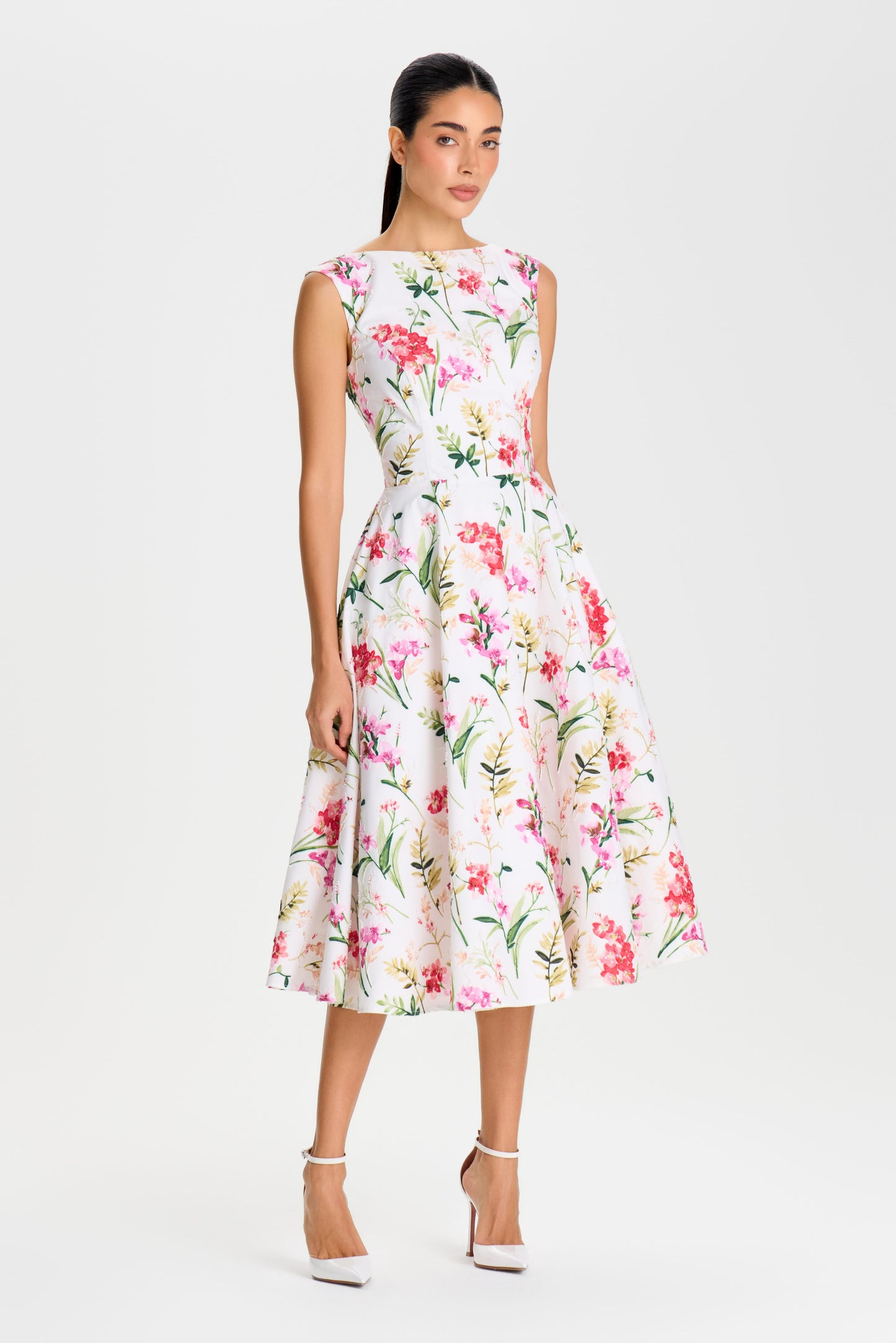 MIDI Dresses CASSIE FLORAL DRESS