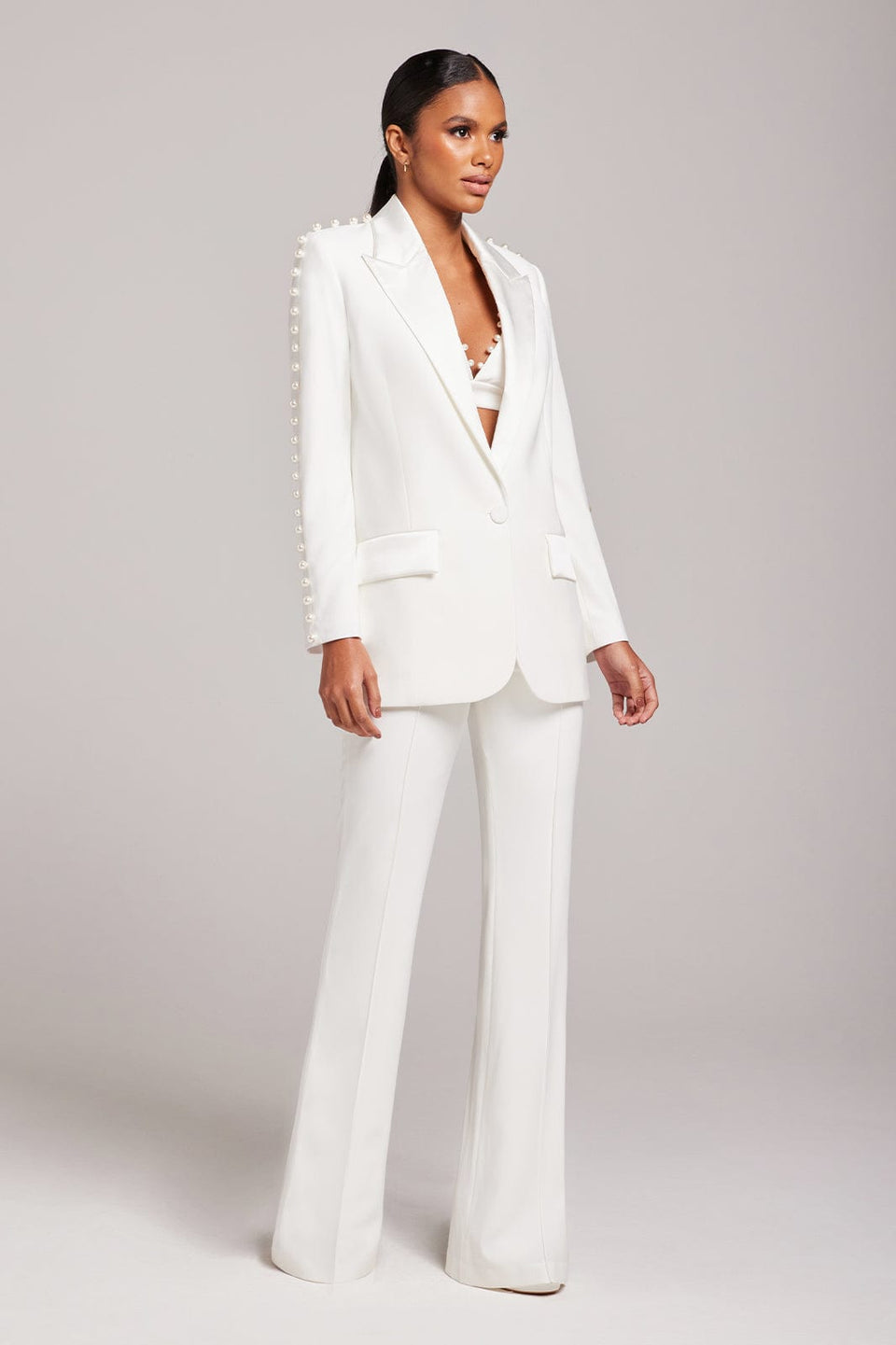 NADINE MERABI Trousers Charlotte White Trousers