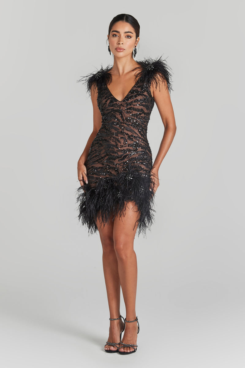 Gina Black Dress