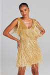 Sadie Gold Dress