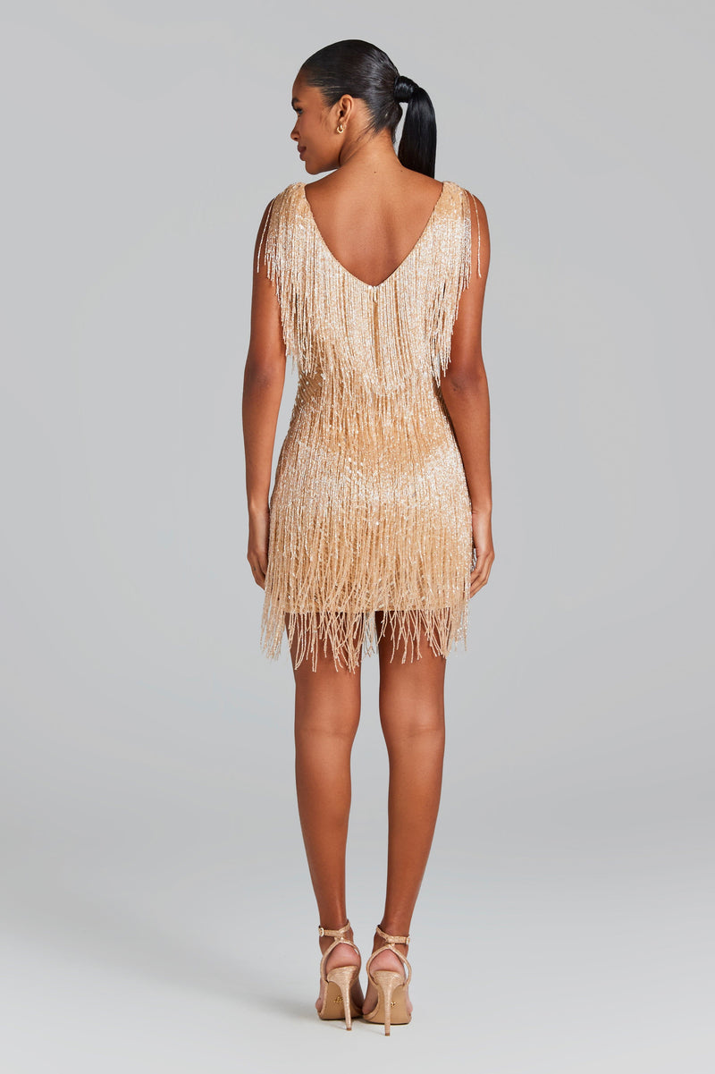 Sadie Champagne Dress