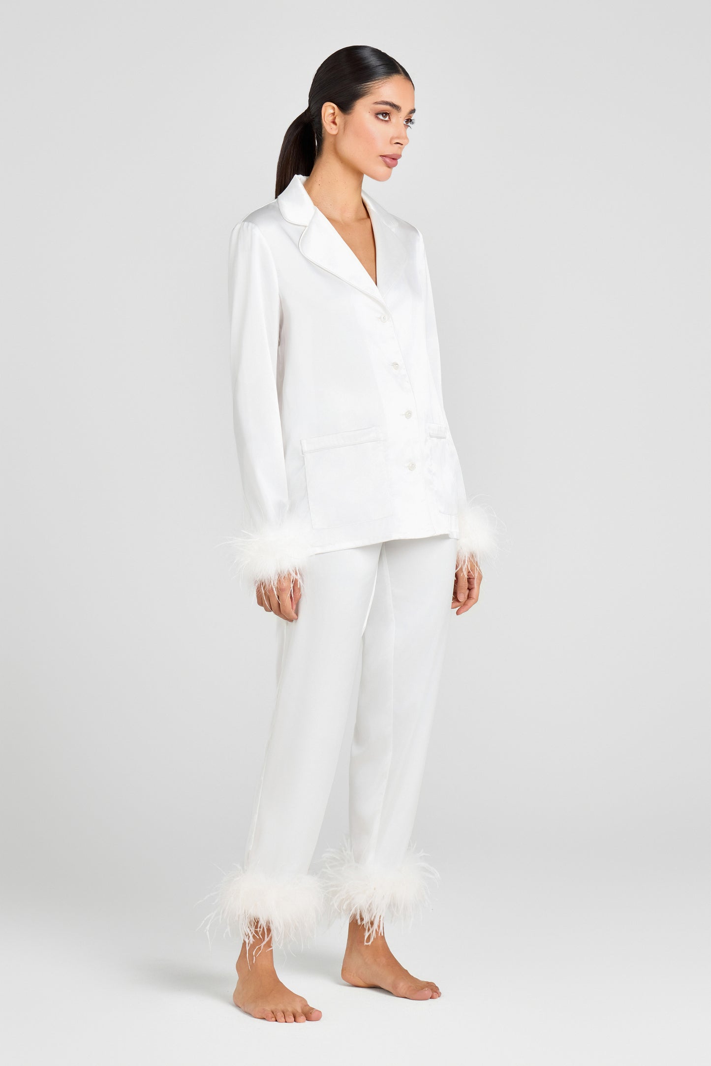 Darcie White Pyjamas