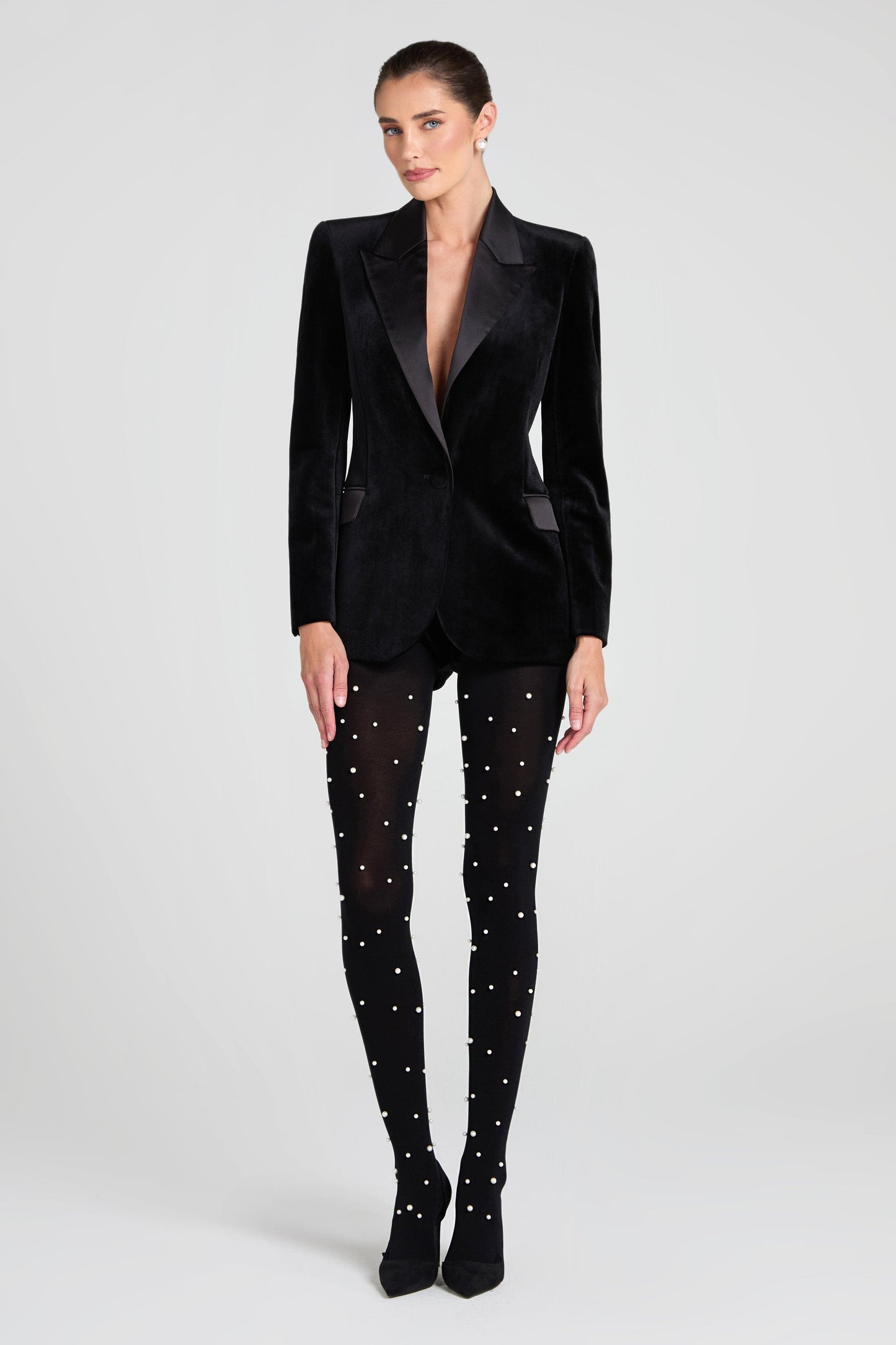 Beatrice Black Blazer