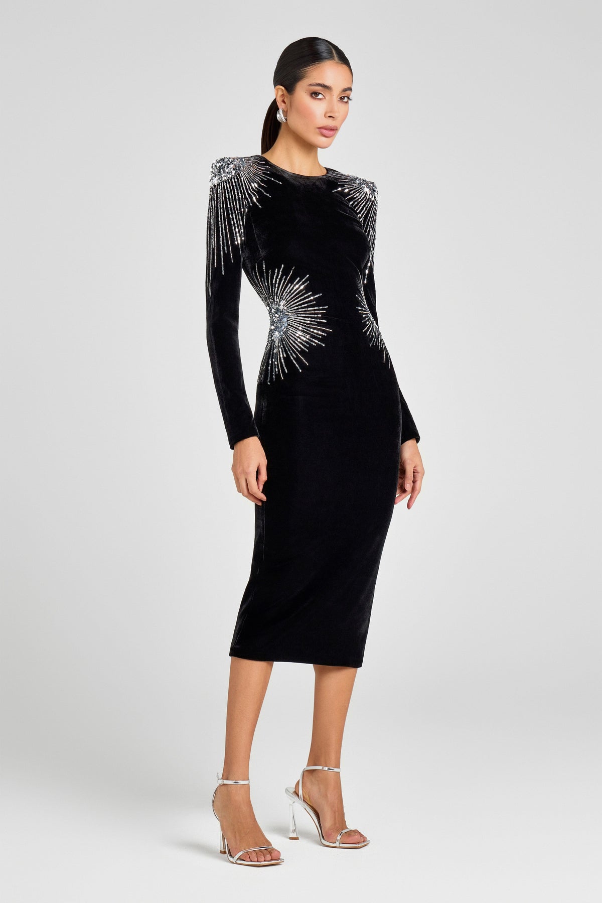 NADINE MERABI Dresses Ellie Black Dress