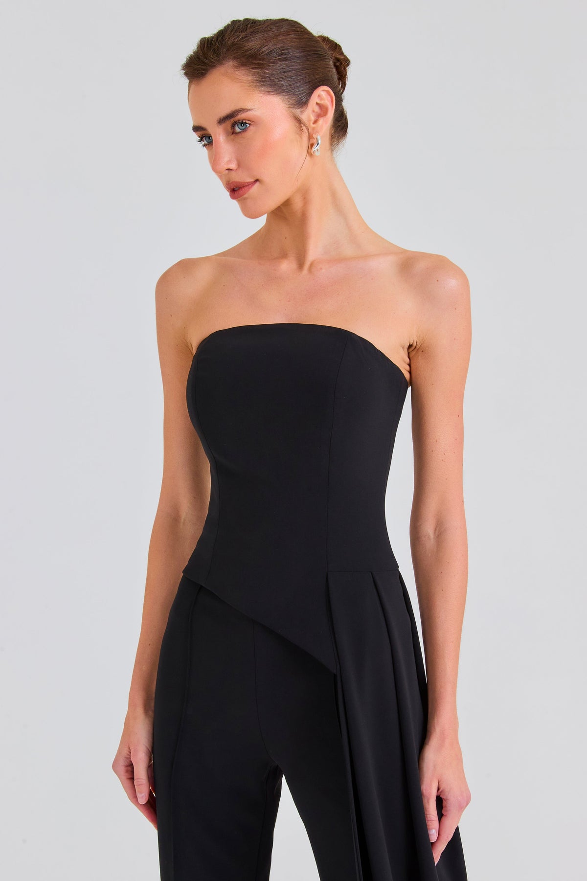 NADINE MERABI Tops Faye Black Top
