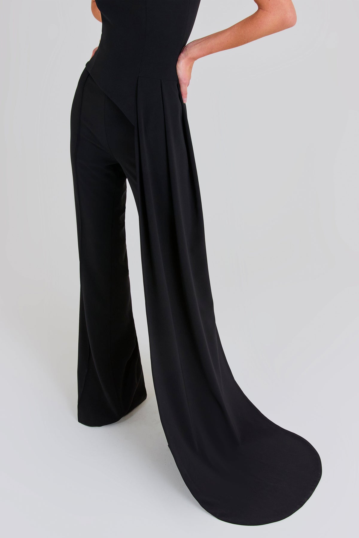 NADINE MERABI Tops Faye Black Top