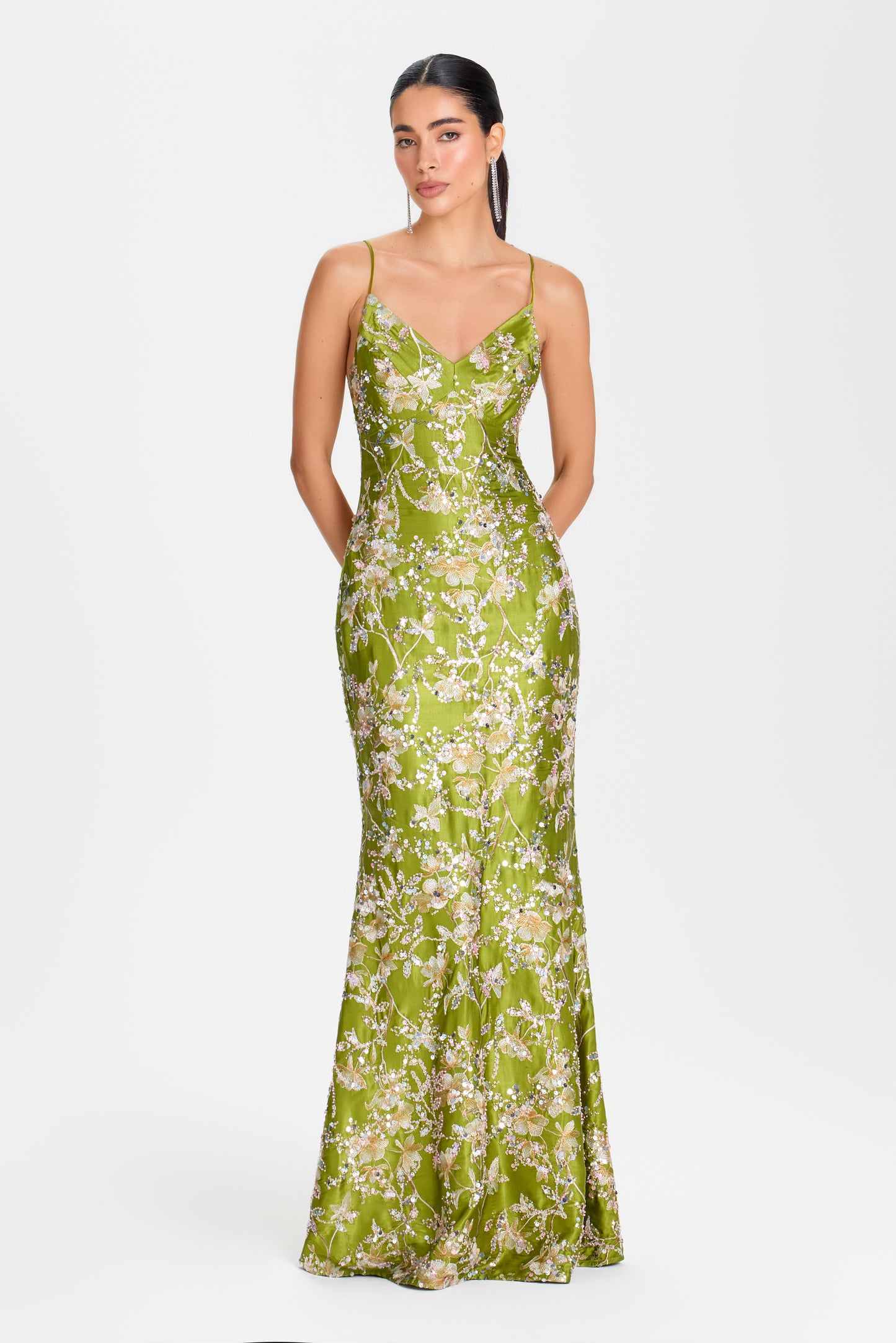 Robe verte Gia