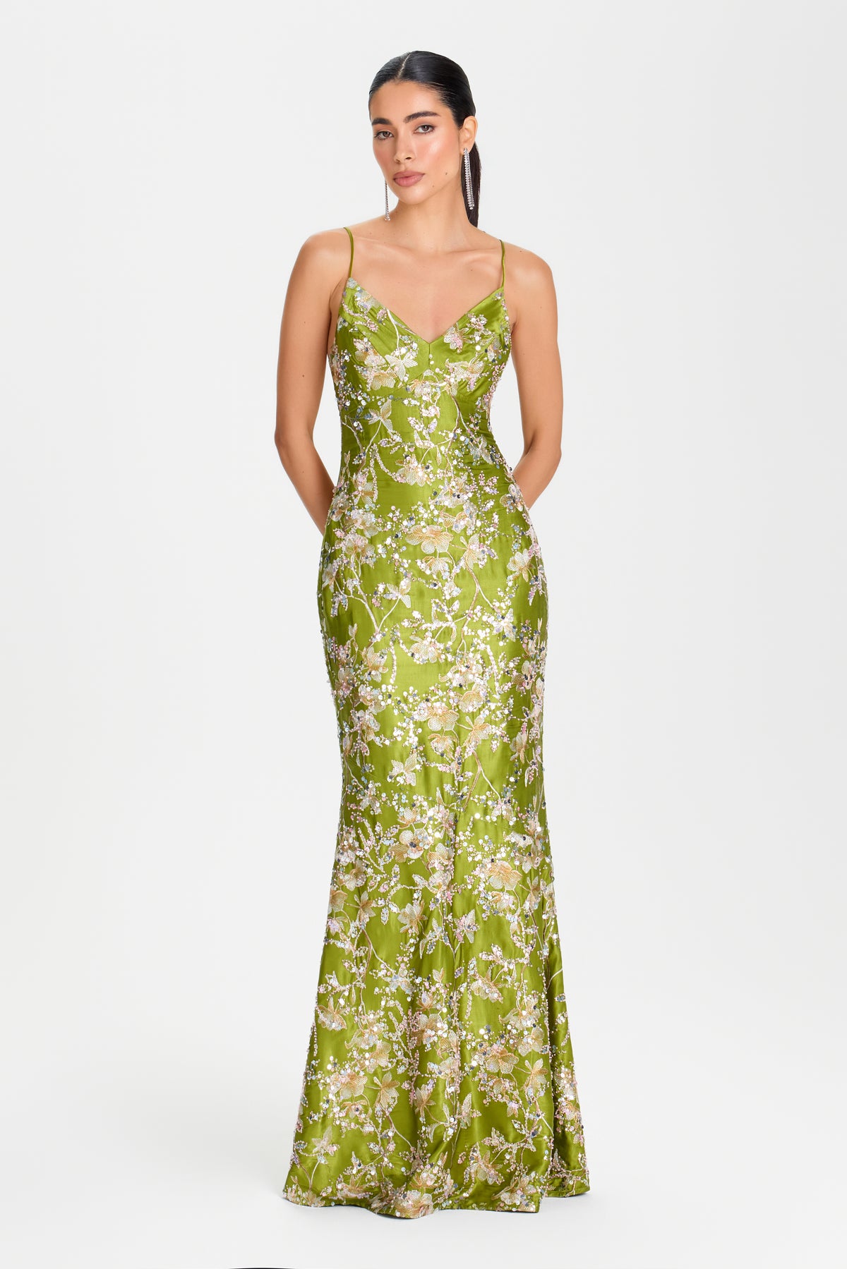Robe verte Gia