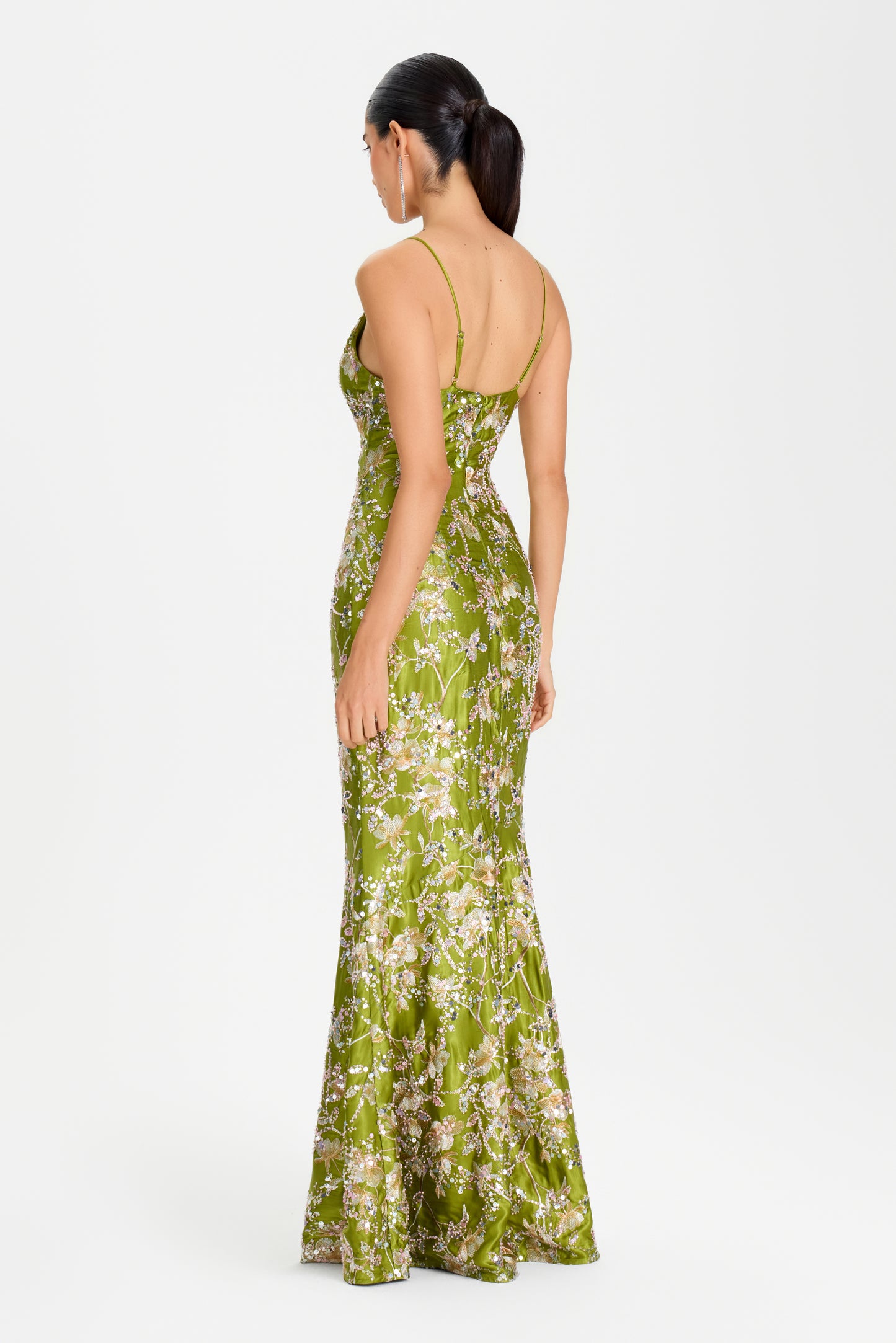Robe verte Gia