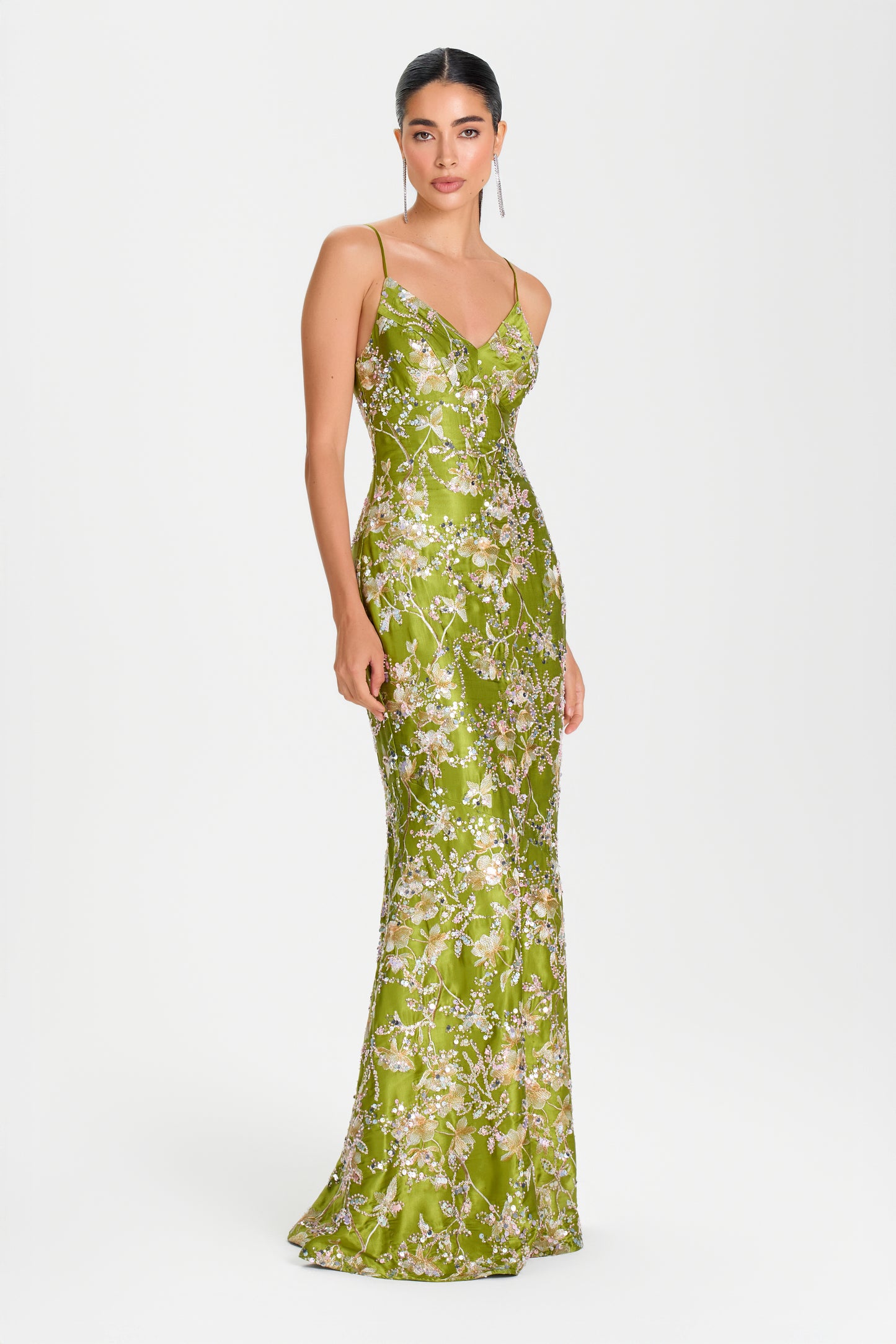 Robe verte Gia
