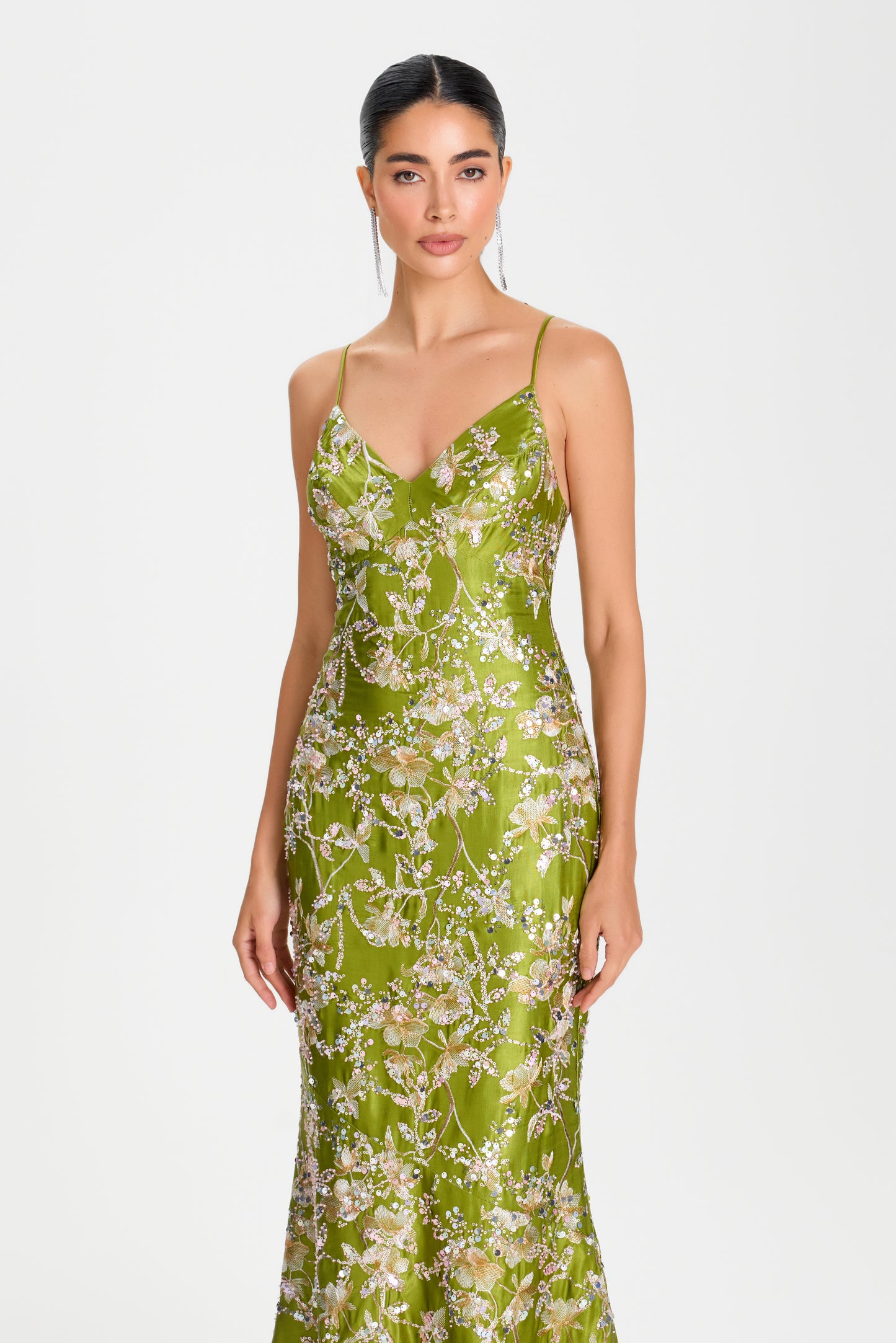 Robe verte Gia