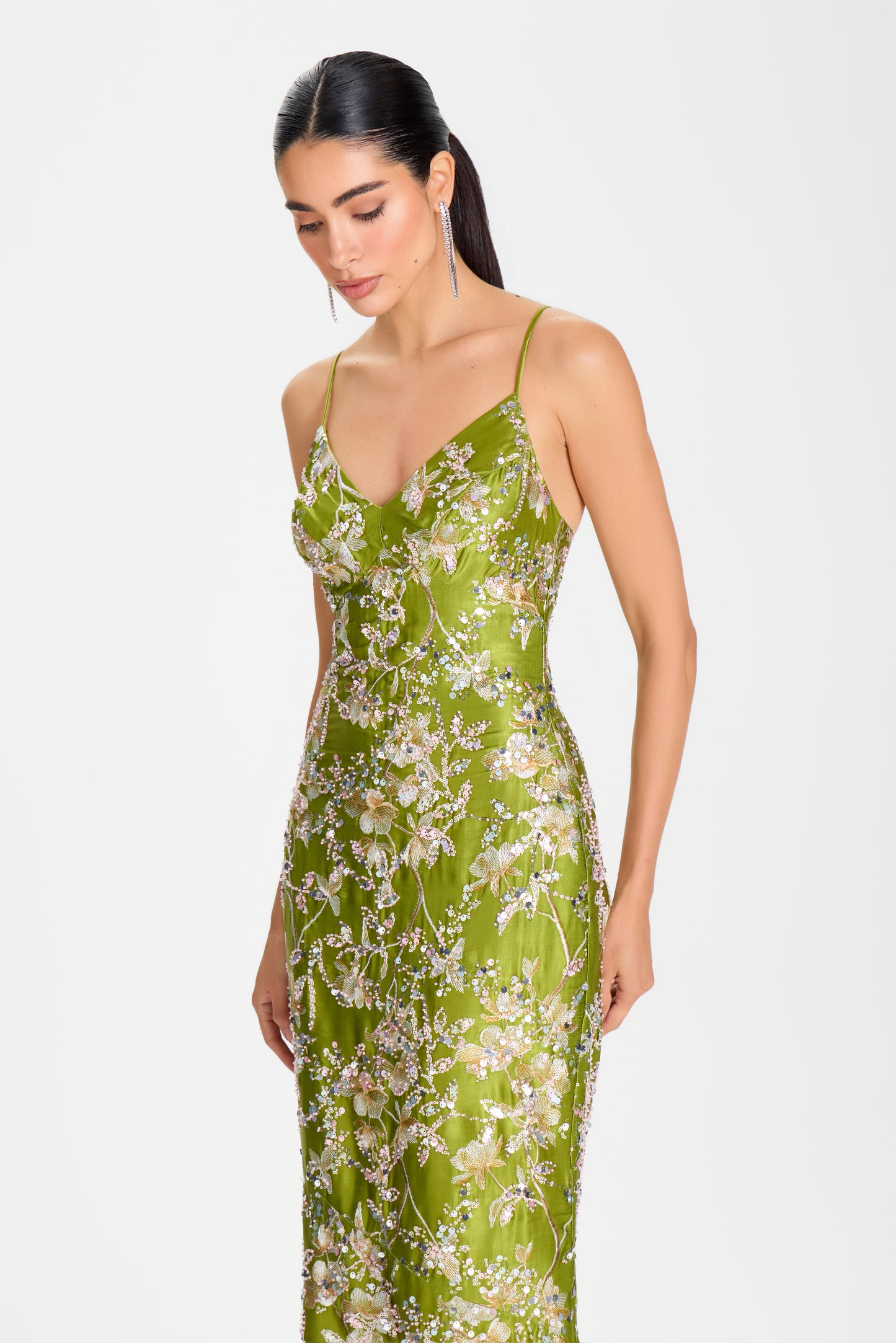 Robe verte Gia
