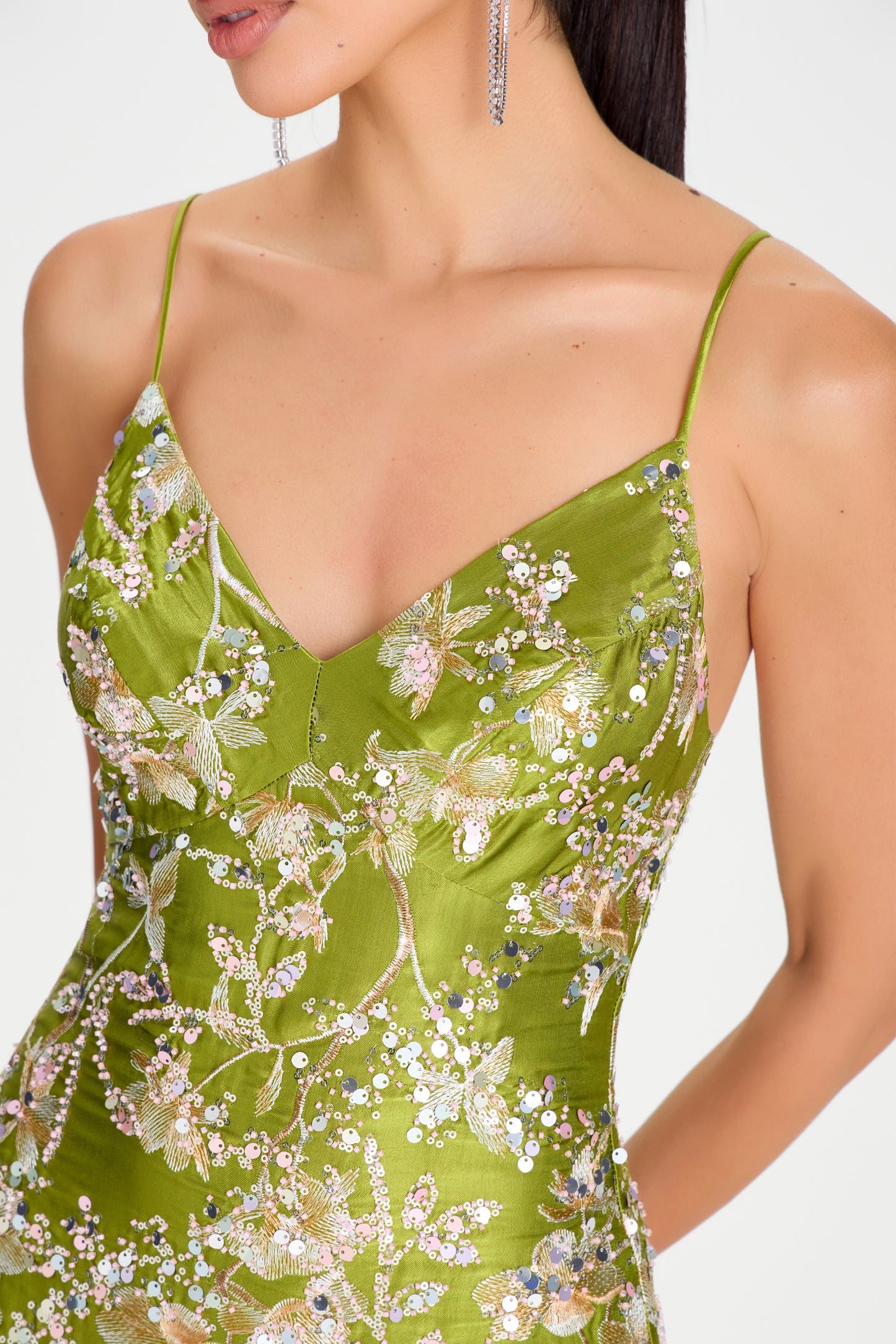 Robe verte Gia