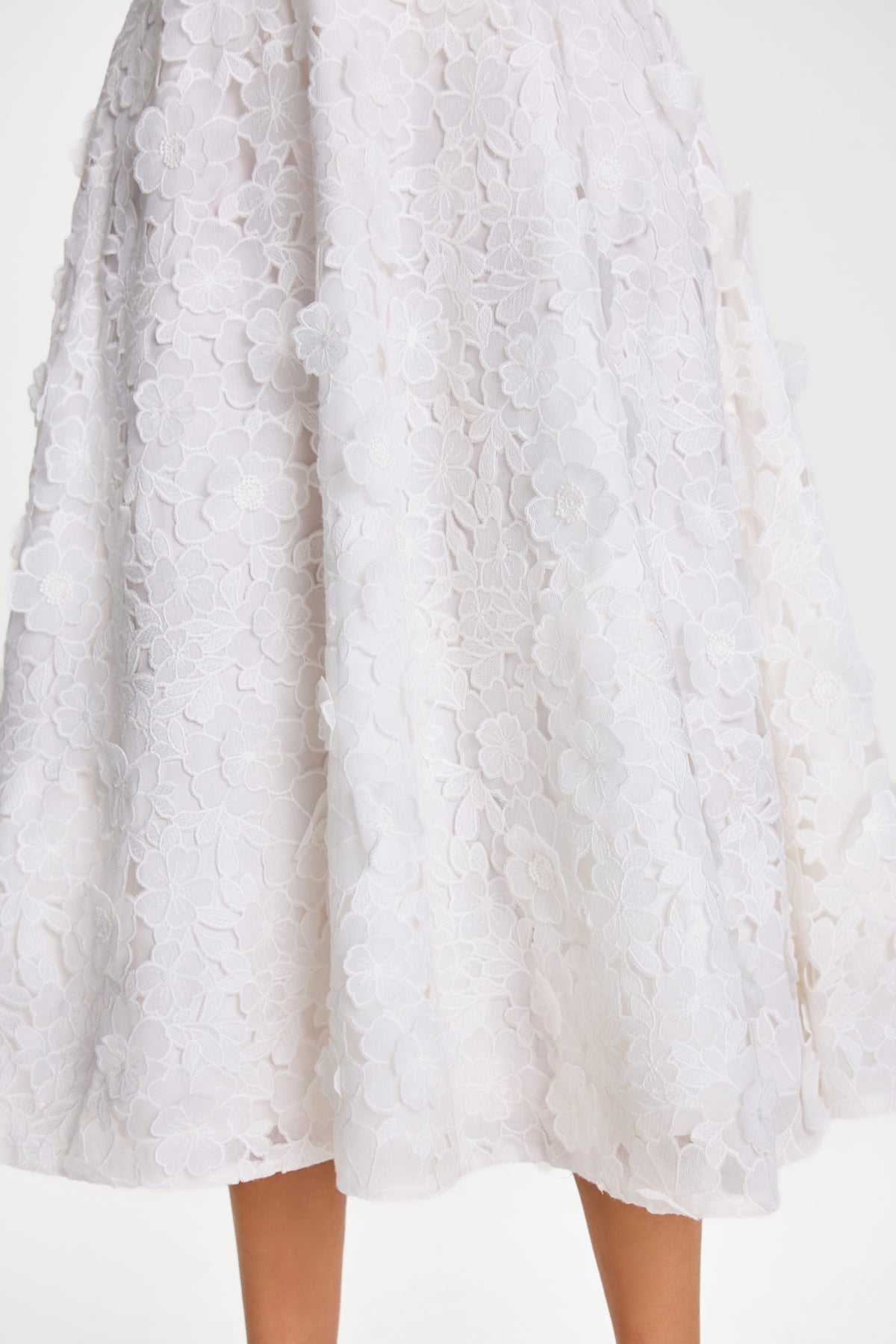 MIDI Dresses HANNAH WHITE DRESS