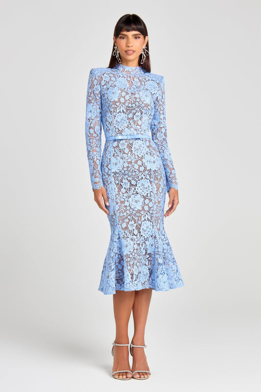 NADINE MERABI Dresses Juliette Blue Dress