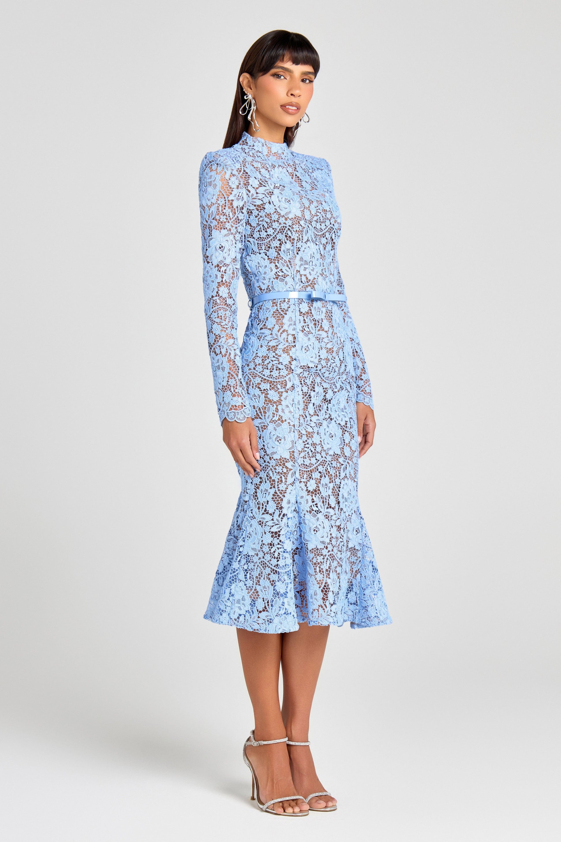 NADINE MERABI Dresses Juliette Blue Dress