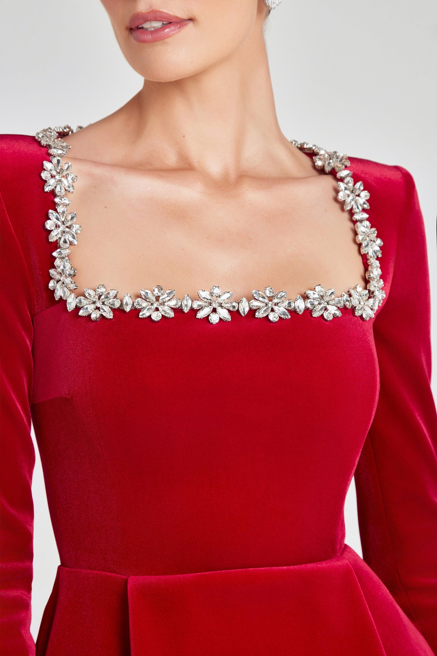 Robe rouge Kimberly