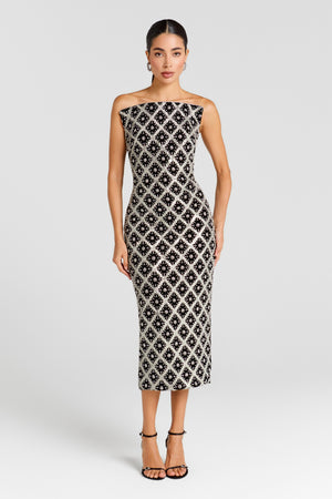 NADINE MERABI Dresses Larissa Black Dress