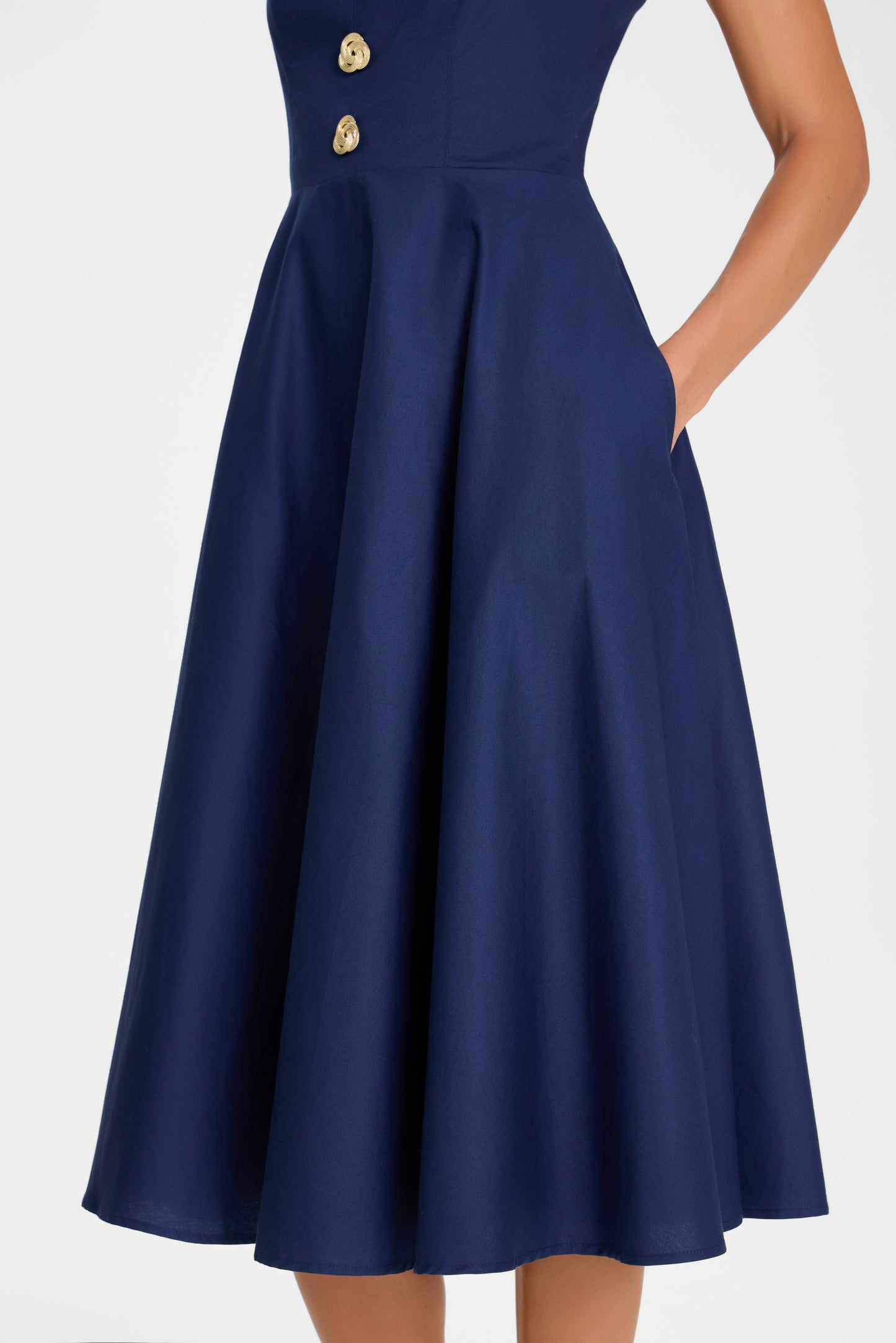 Robe bleu nuit Laura