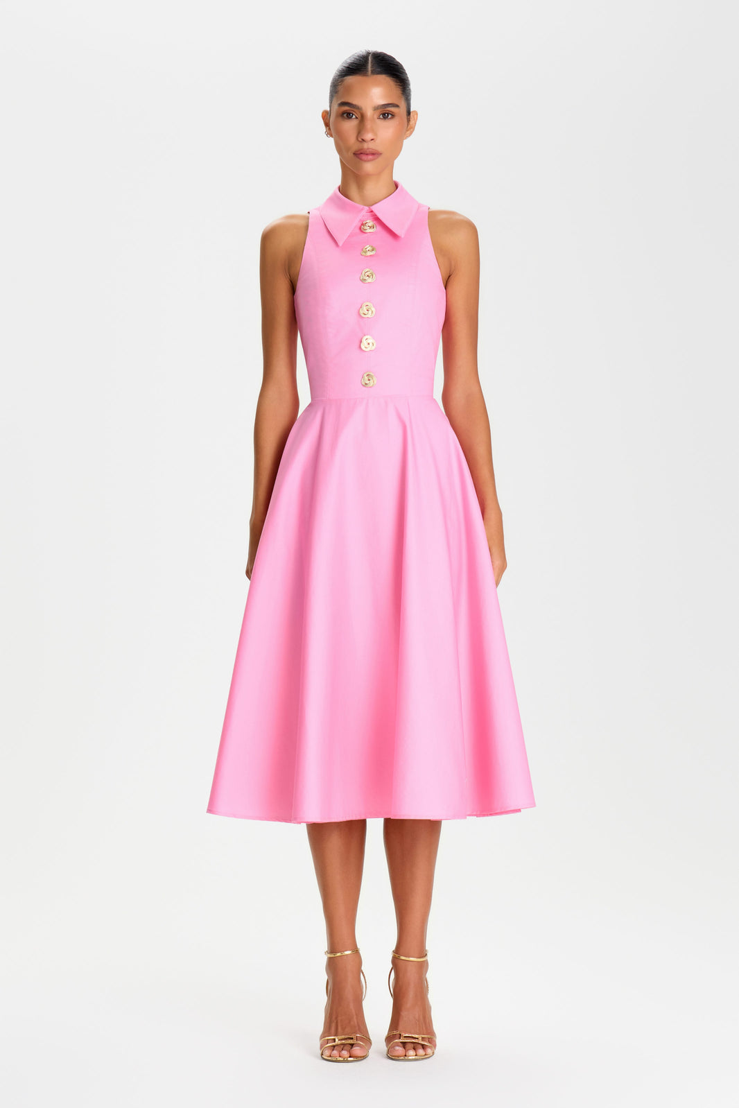 MIDI Dresses Laura Pink Dress