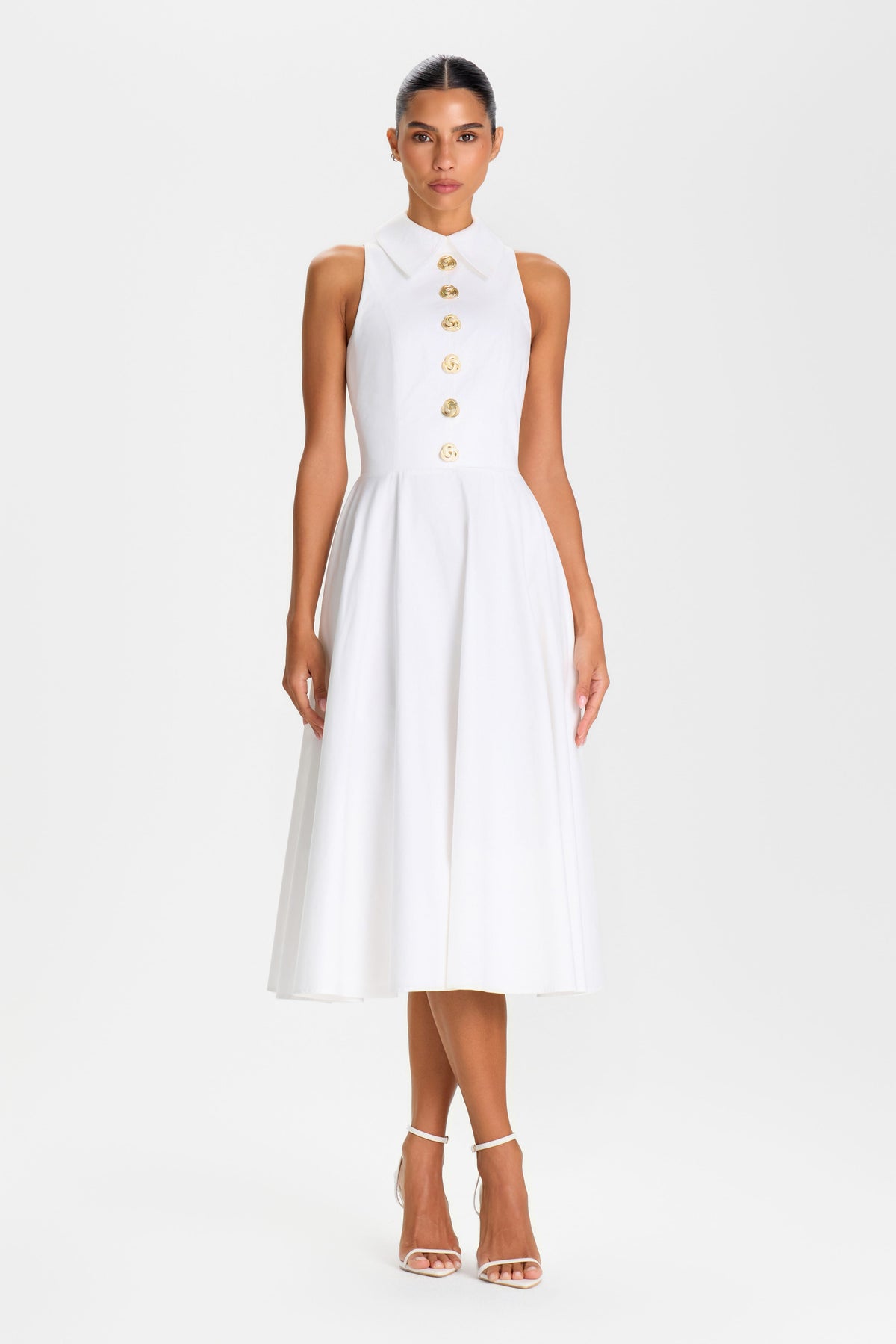 MIDI Dresses Laura White Dress