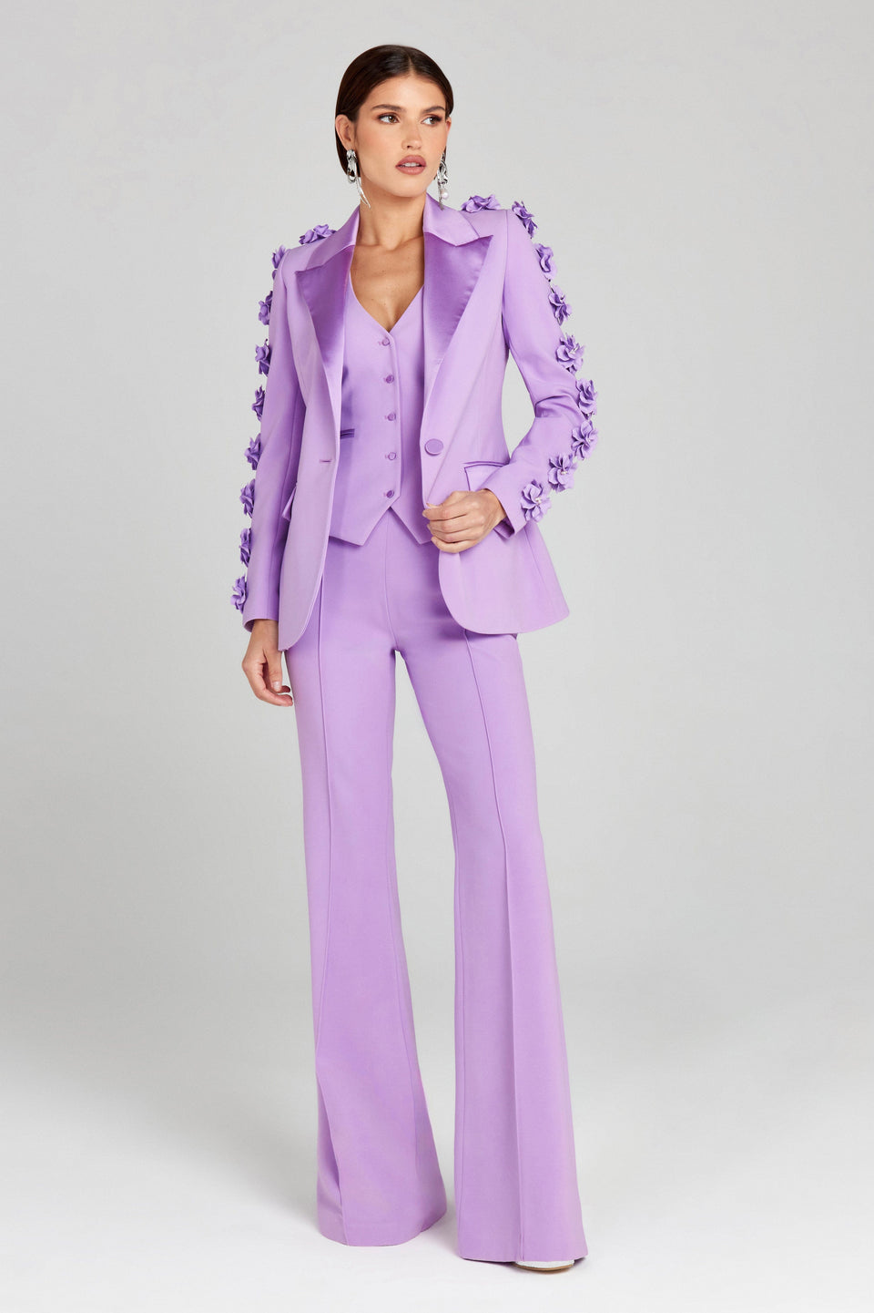 NADINE MERABI Trousers Charlotte Lilac Trousers