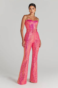 Lucinda Pink Jumpsuit