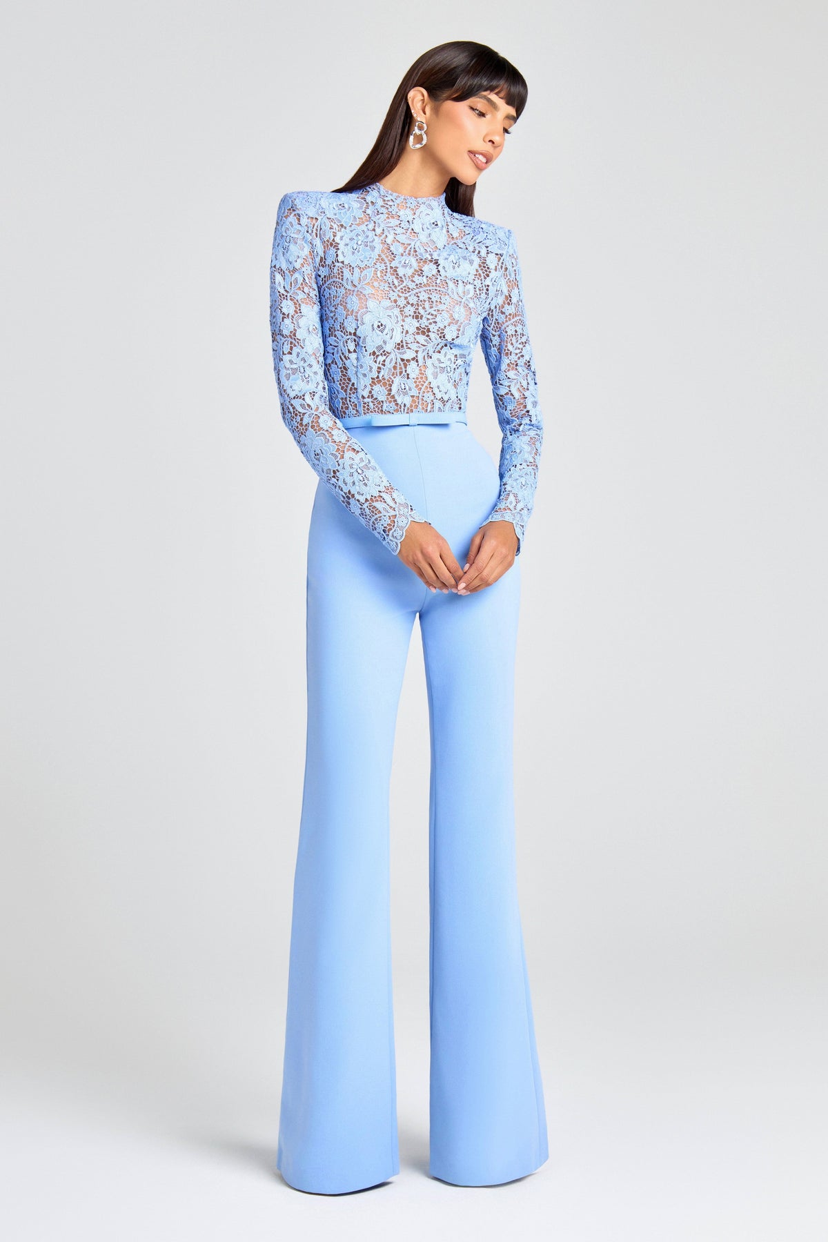 NADINE MERABI Jumpsuits Maddie Blue Jumpsuit