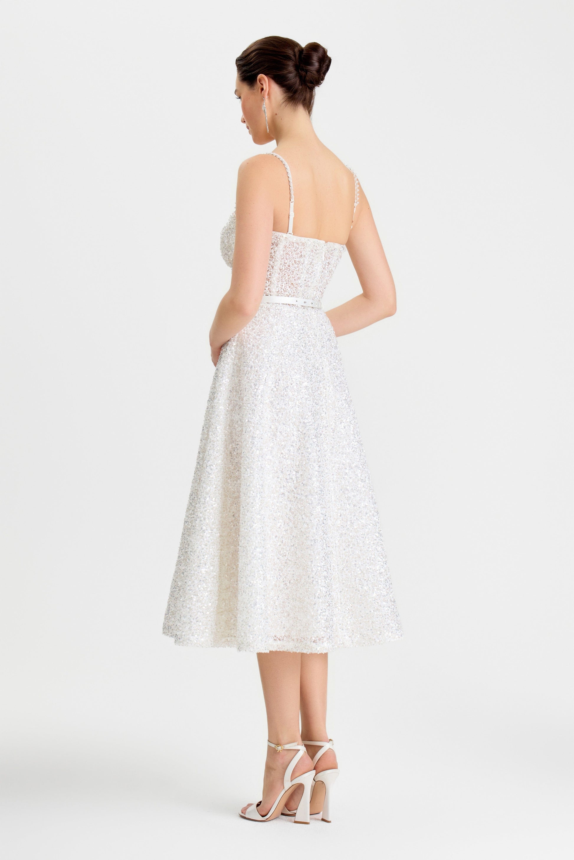 MIDI Dresses Marilyn White Dress