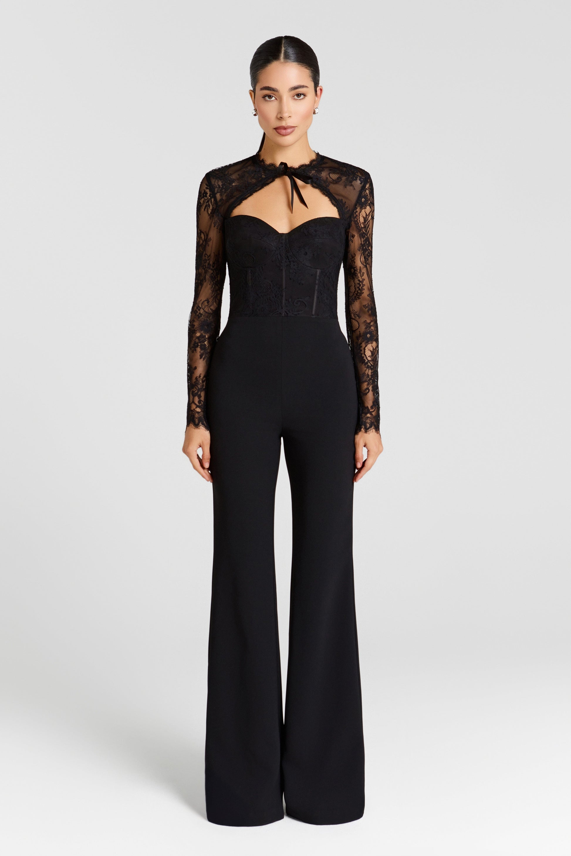 NADINE MERABI Jumpsuits Marissa Black Jumpsuit